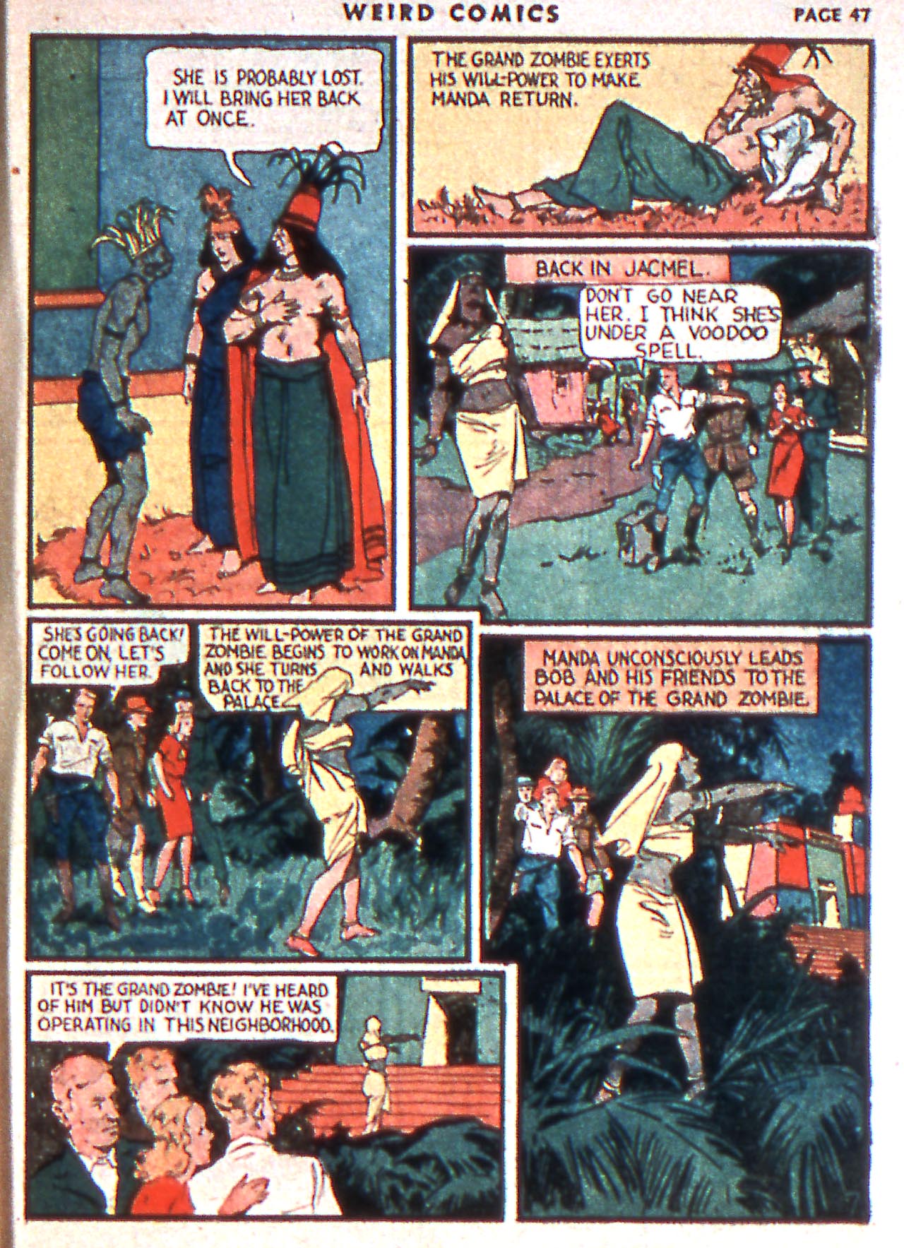 Read online Weird Comics comic -  Issue #4 - 49