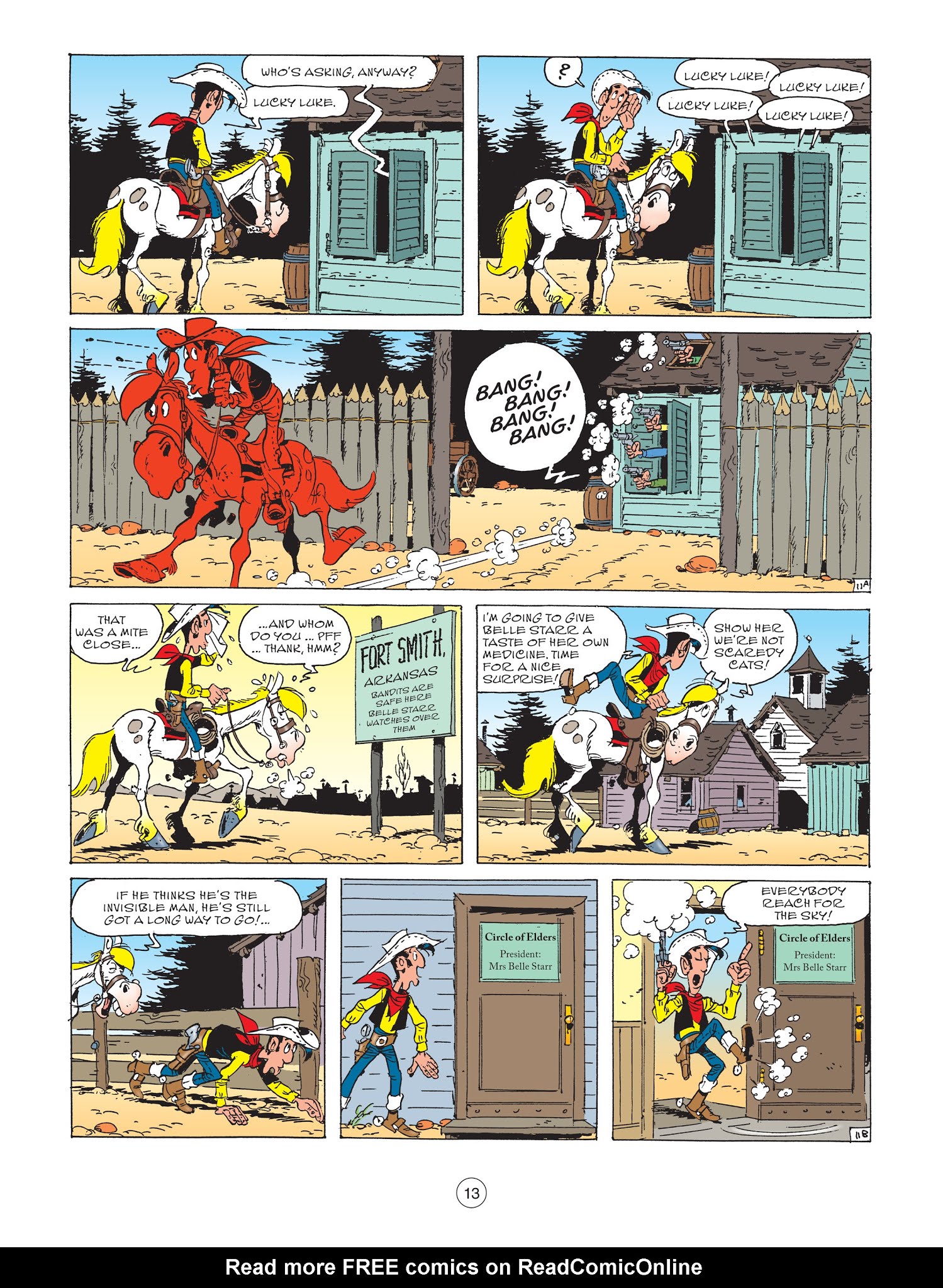 Read online A Lucky Luke Adventure comic -  Issue #67 - 14