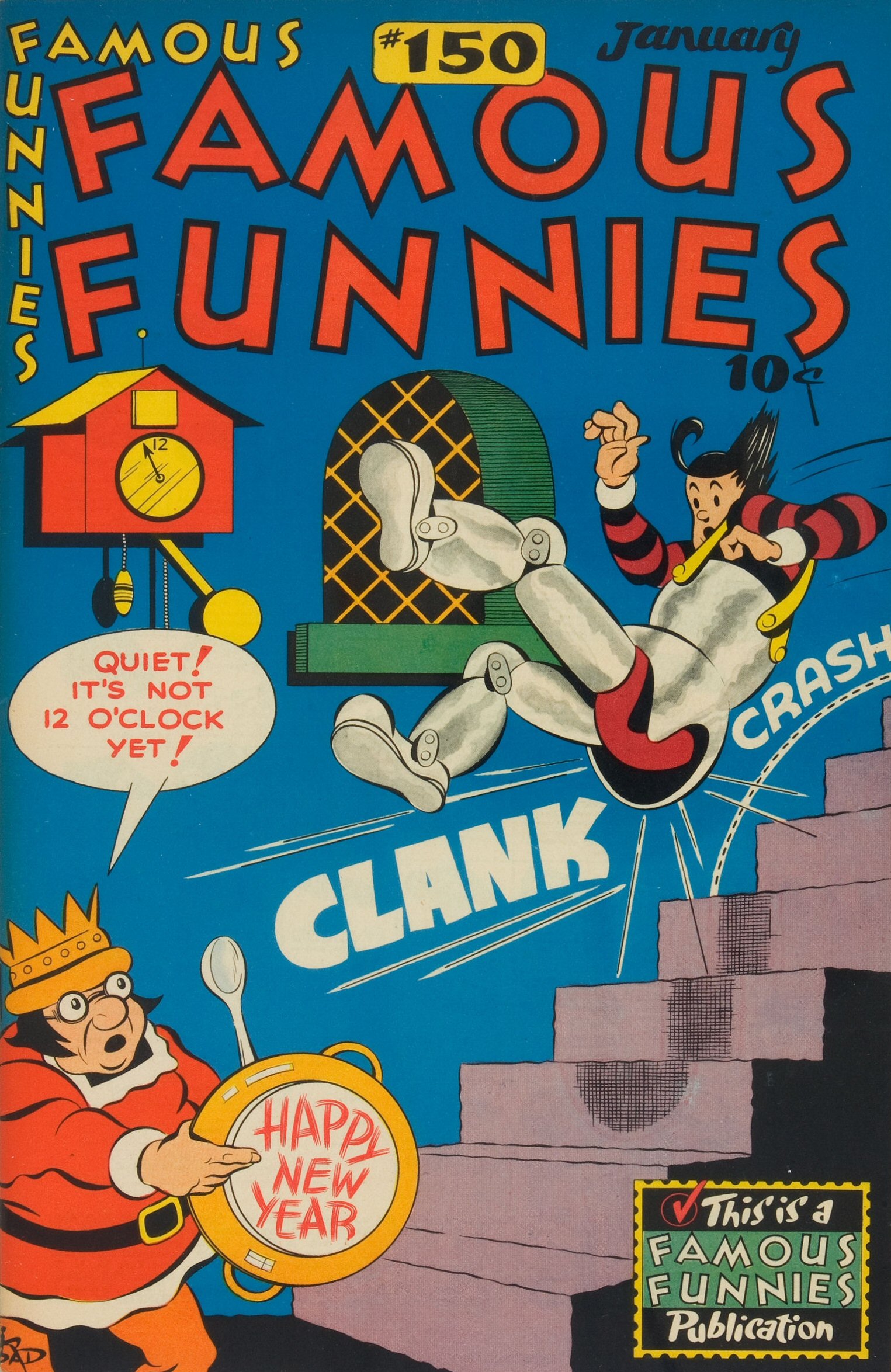 Read online Famous Funnies comic -  Issue #150 - 1