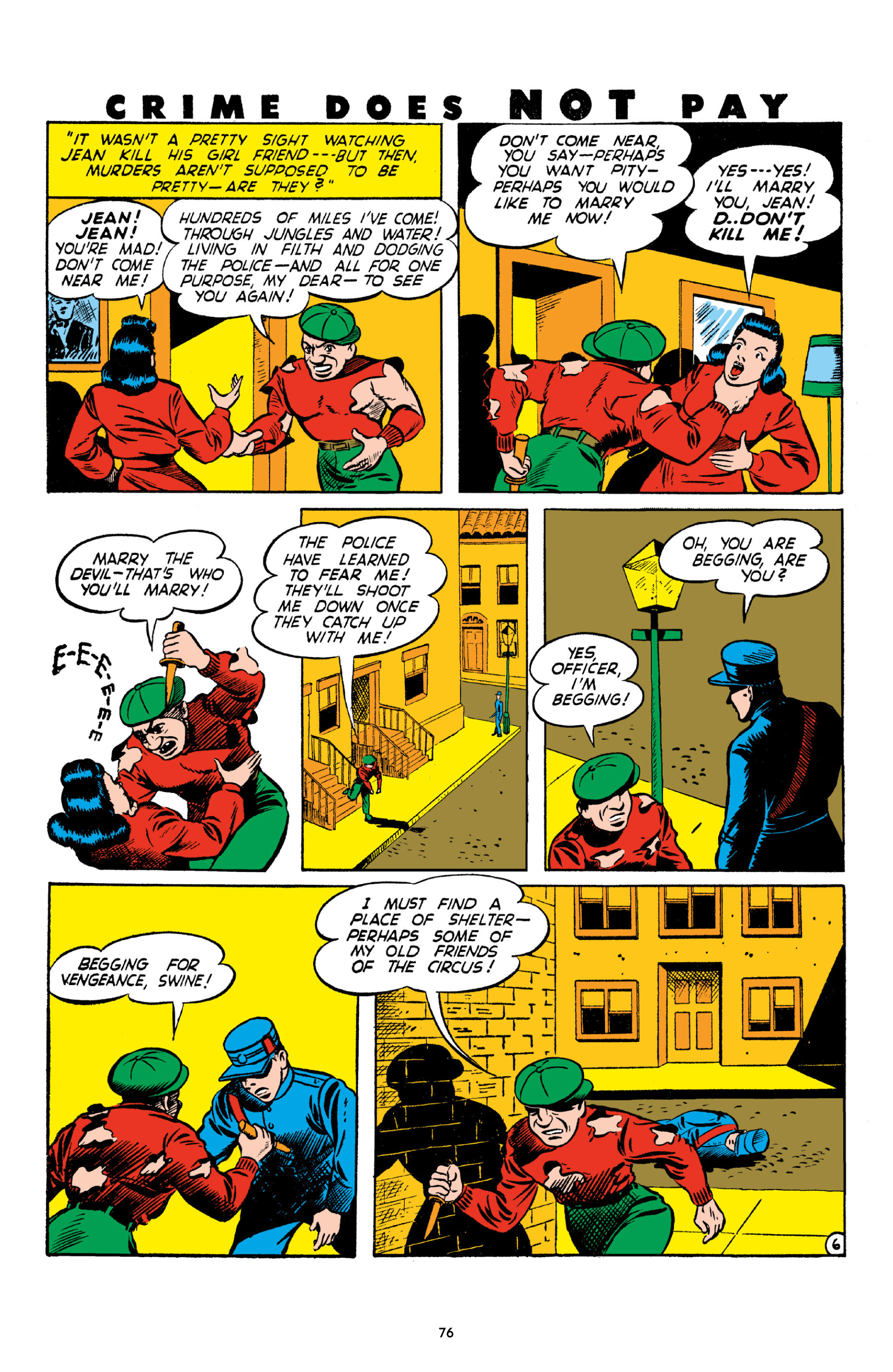 Read online Crime Does Not Pay Archives comic -  Issue # TPB 3 (Part 1) - 76