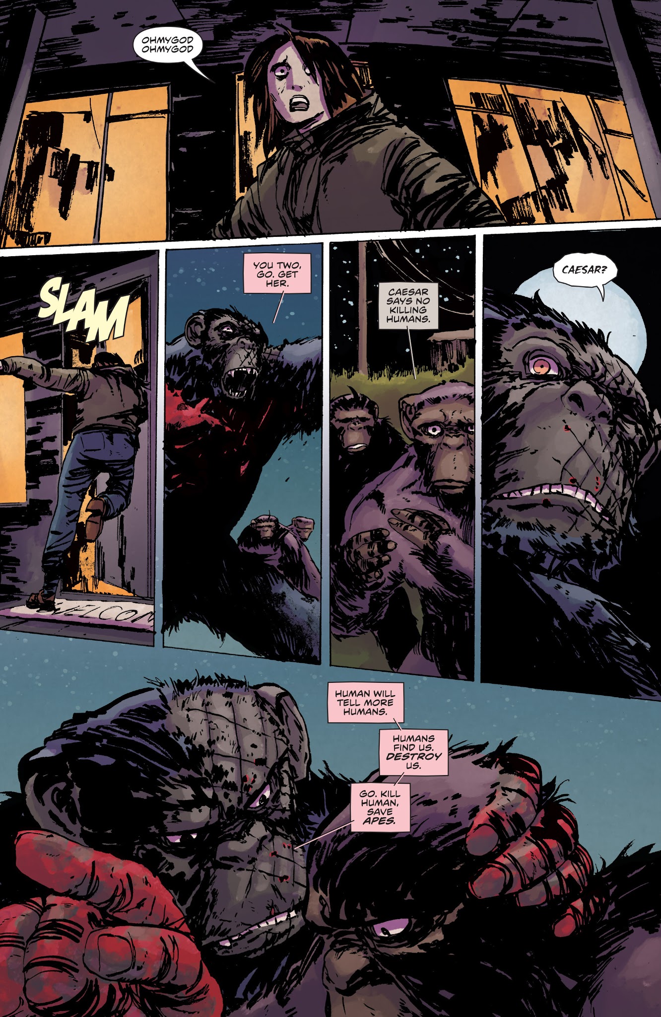 Read online Dawn of the Planet of the Apes comic -  Issue # TPB - 39