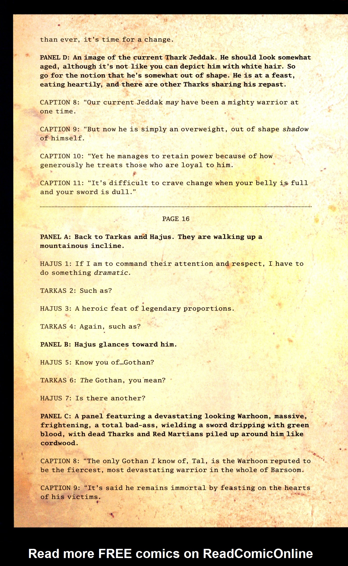 Read online John Carter: The World of Mars comic -  Issue # _TPB - 108