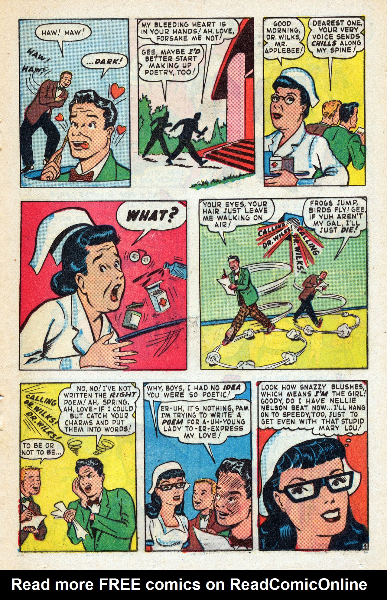 Read online Nellie The Nurse (1945) comic -  Issue #14 - 35