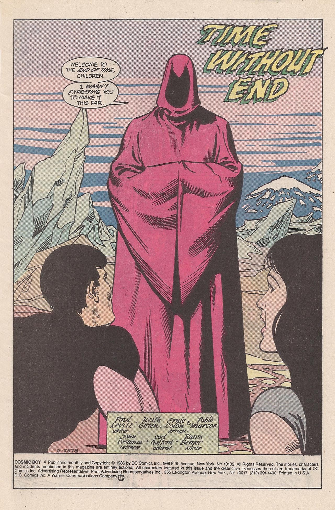 Read online Cosmic Boy comic -  Issue #4 - 3