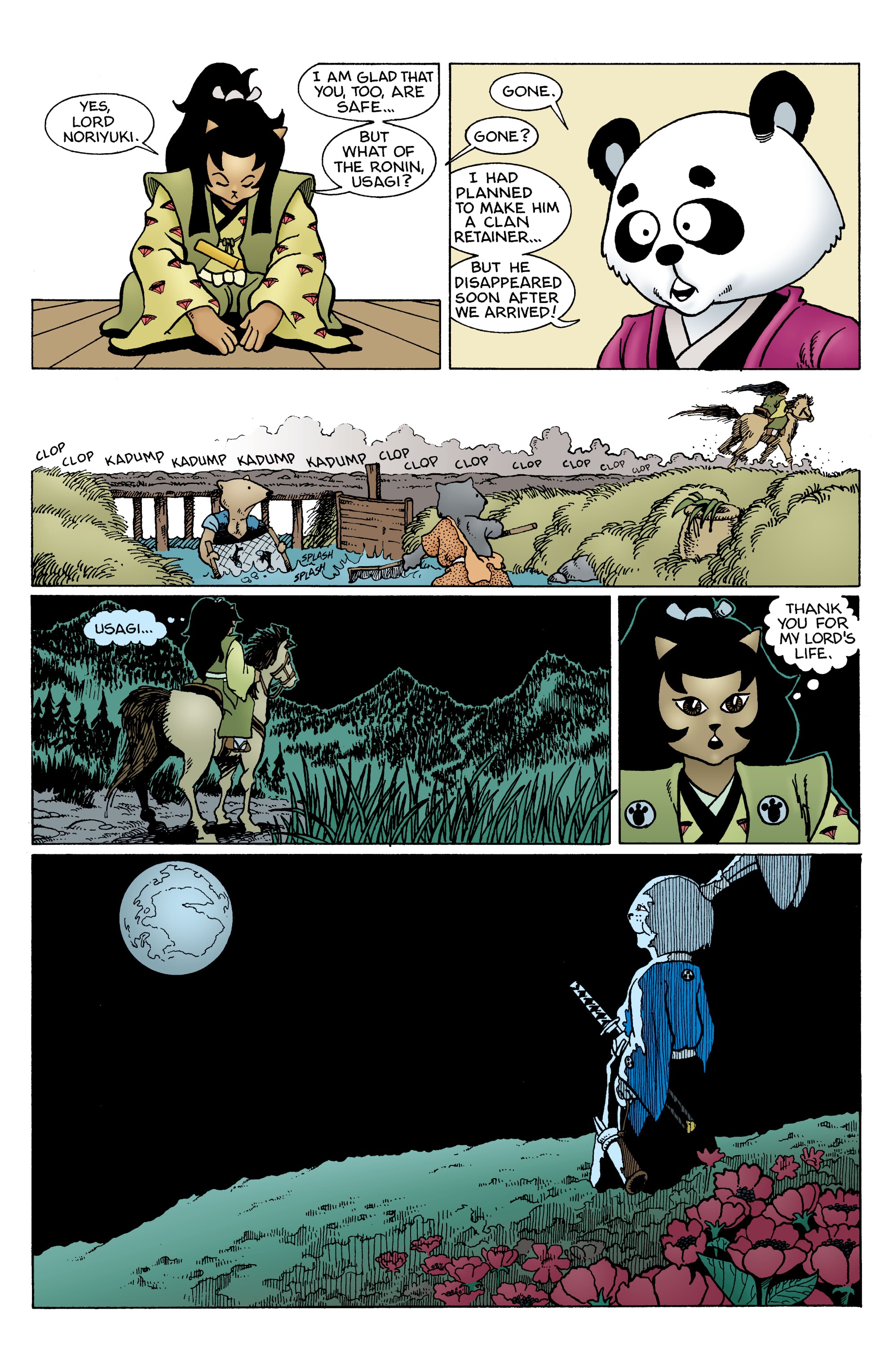 Read online Usagi Yojimbo Color Classics comic -  Issue #7 - 21