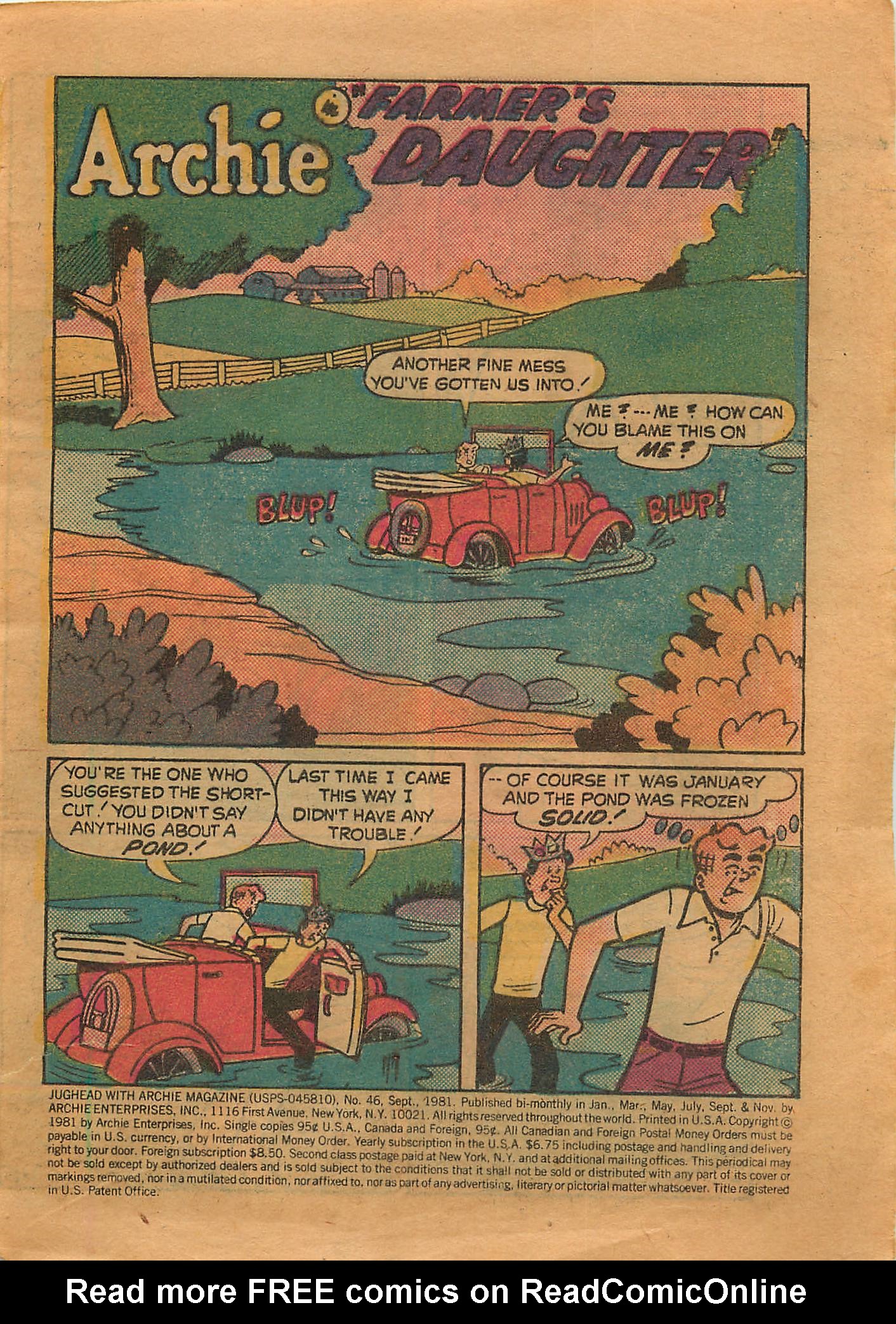 Read online Jughead with Archie Digest Magazine comic -  Issue #46 - 3