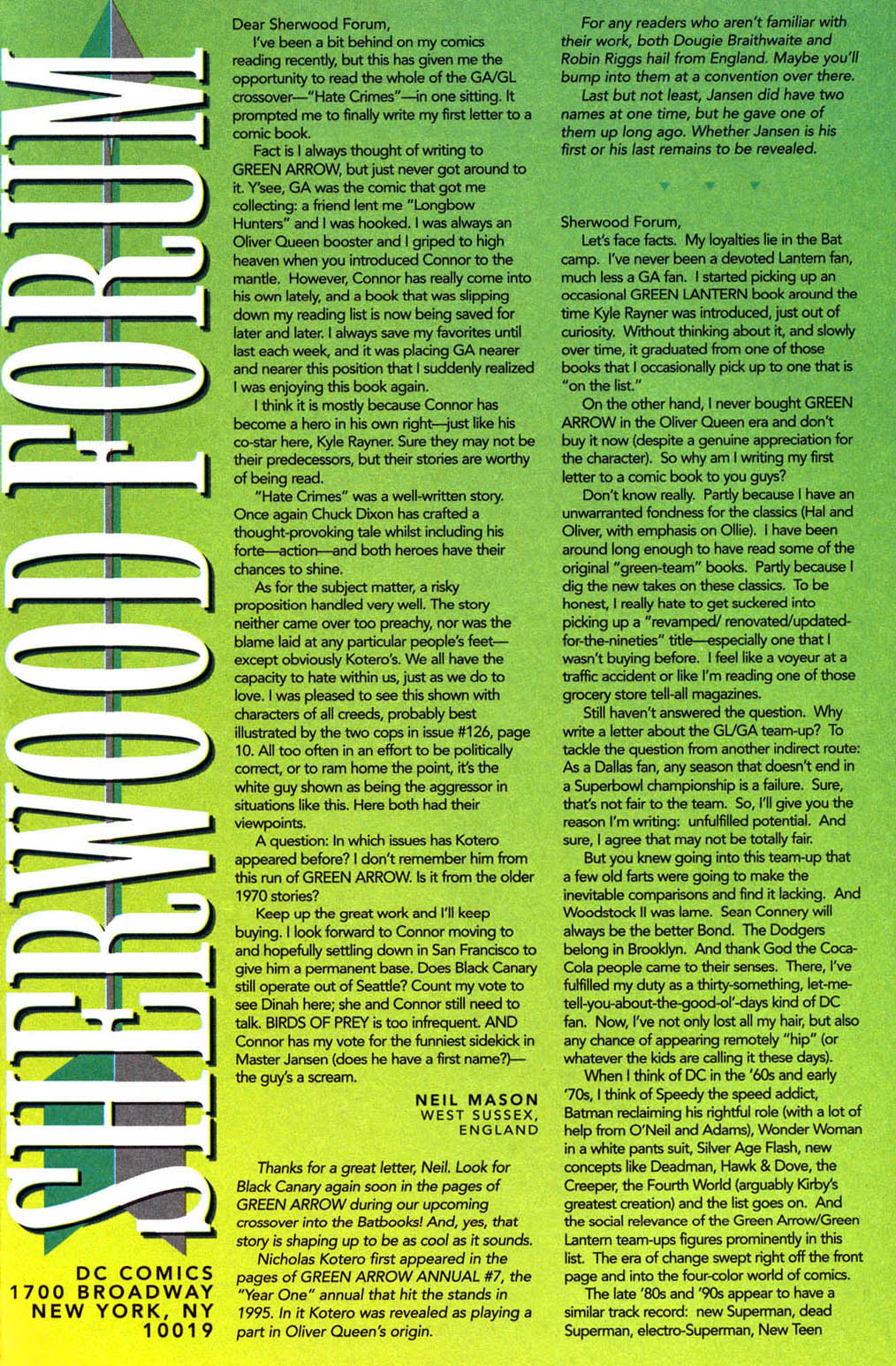 Read online Green Arrow (1988) comic -  Issue #130 - 23