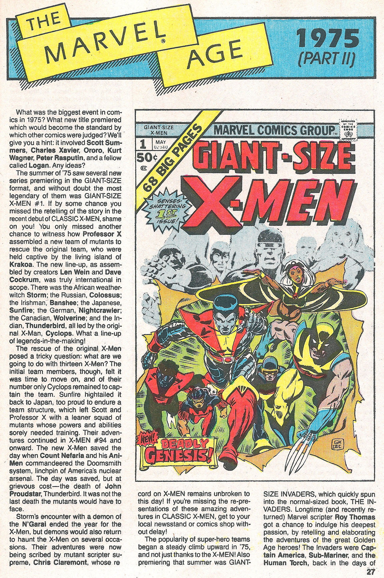 Read online Marvel Age comic -  Issue #55 - 27