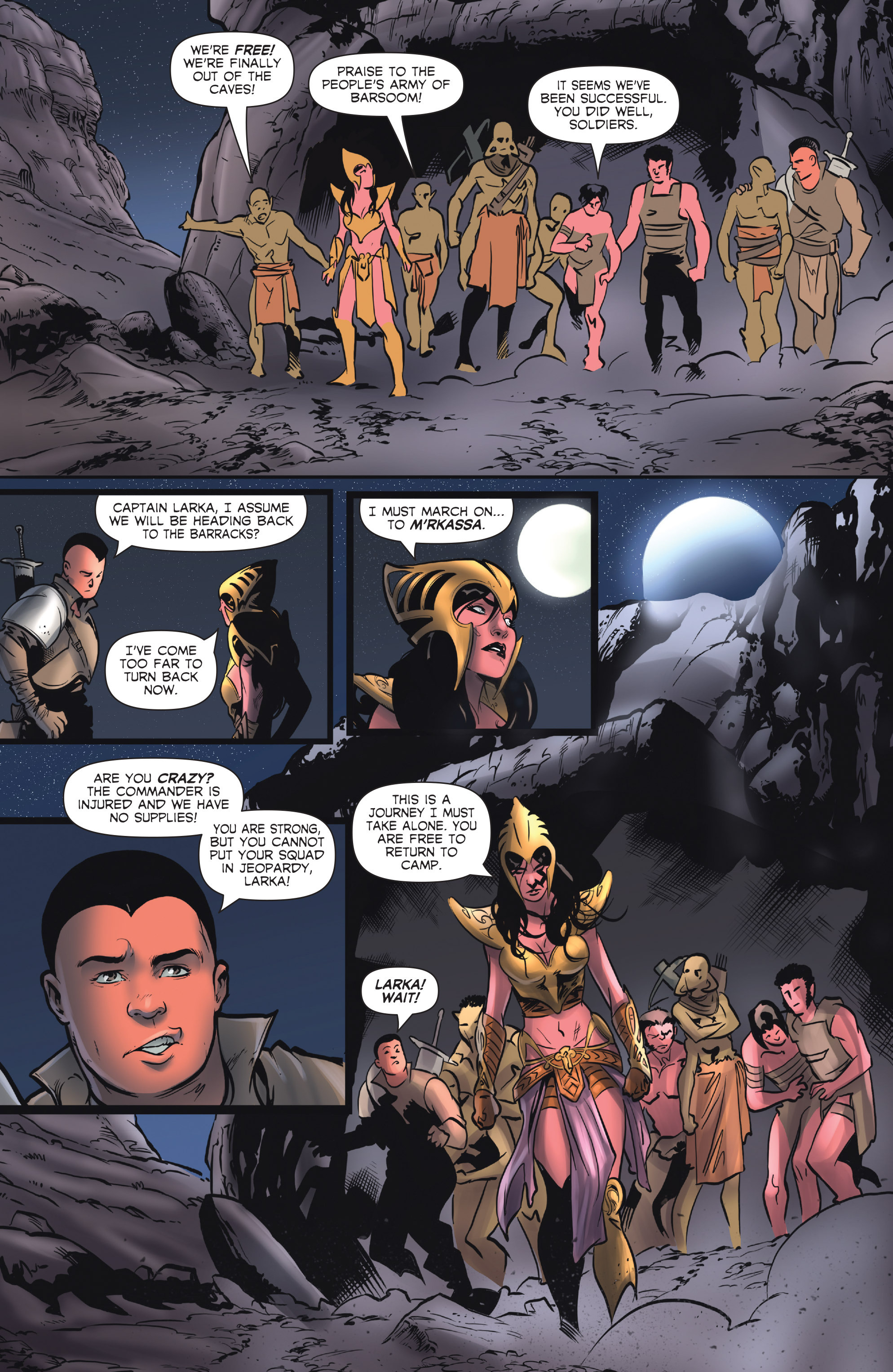 Read online Dejah Thoris comic -  Issue #4 - 22