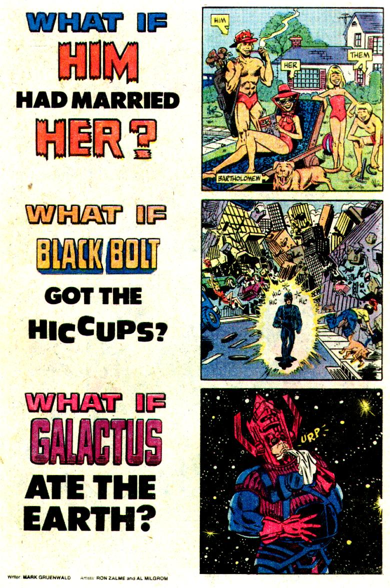 What If? (1977) issue 34 - The Watcher were a stand up comedian - Page 7