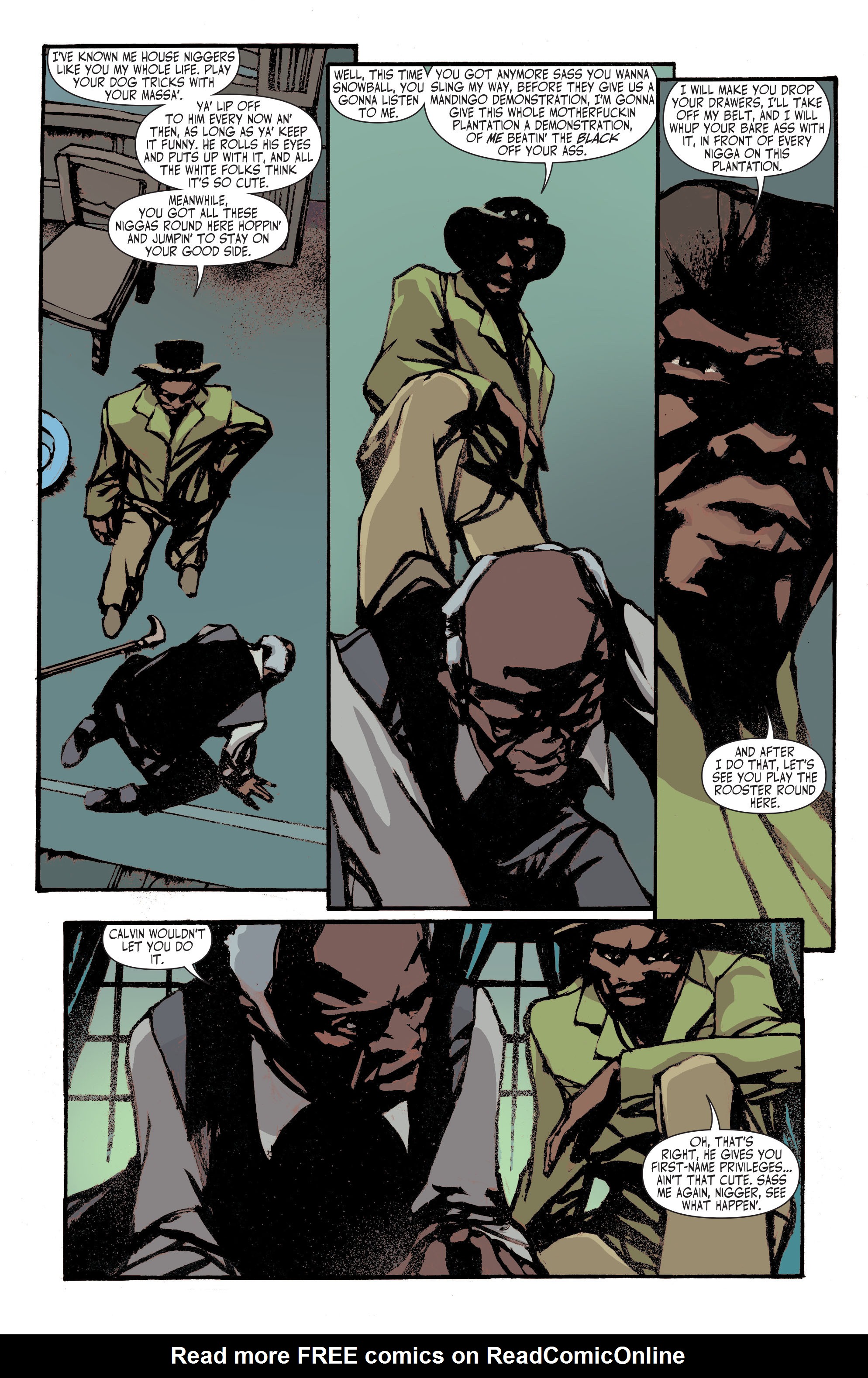 Read online Django Unchained comic -  Issue #5 - 25