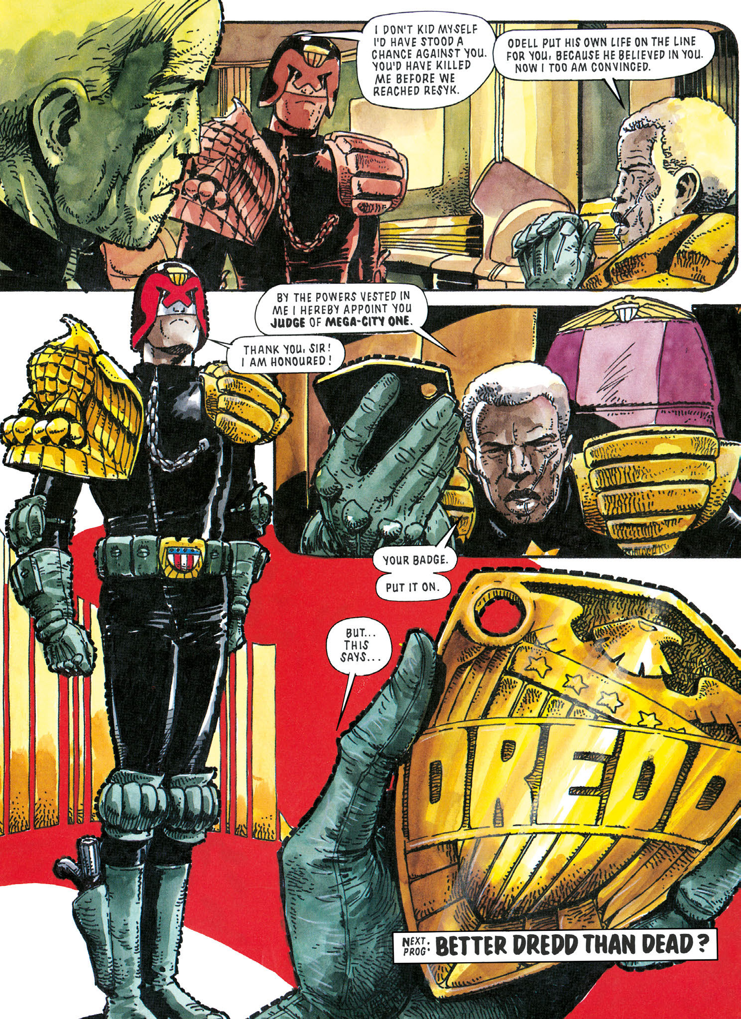 Read online Essential Judge Dredd: Necropolis comic -  Issue # TPB (Part 1) - 18