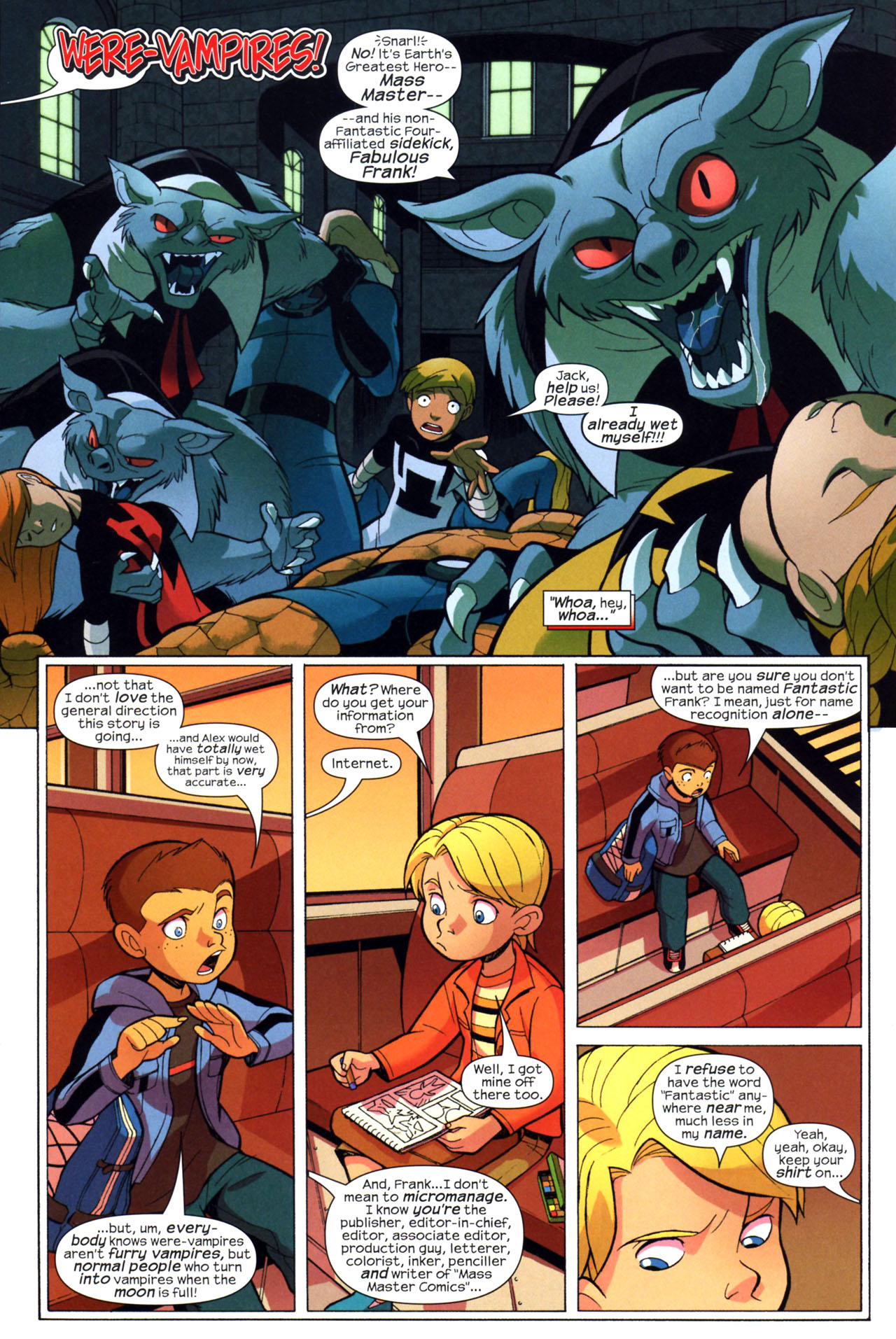 Read online Fantastic Four and Power Pack comic -  Issue #2 - 4