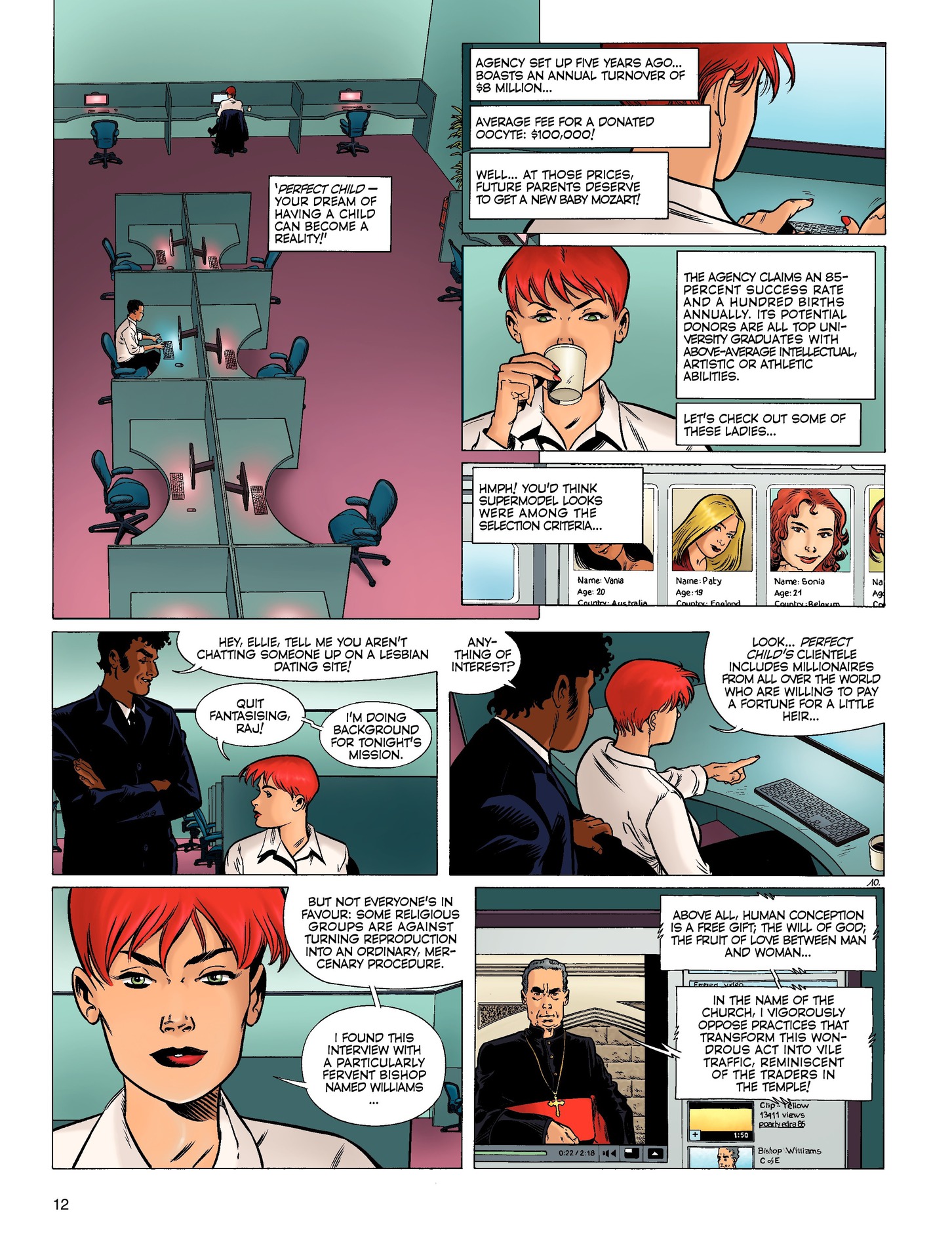 Read online Damocles comic -  Issue #3 - 12