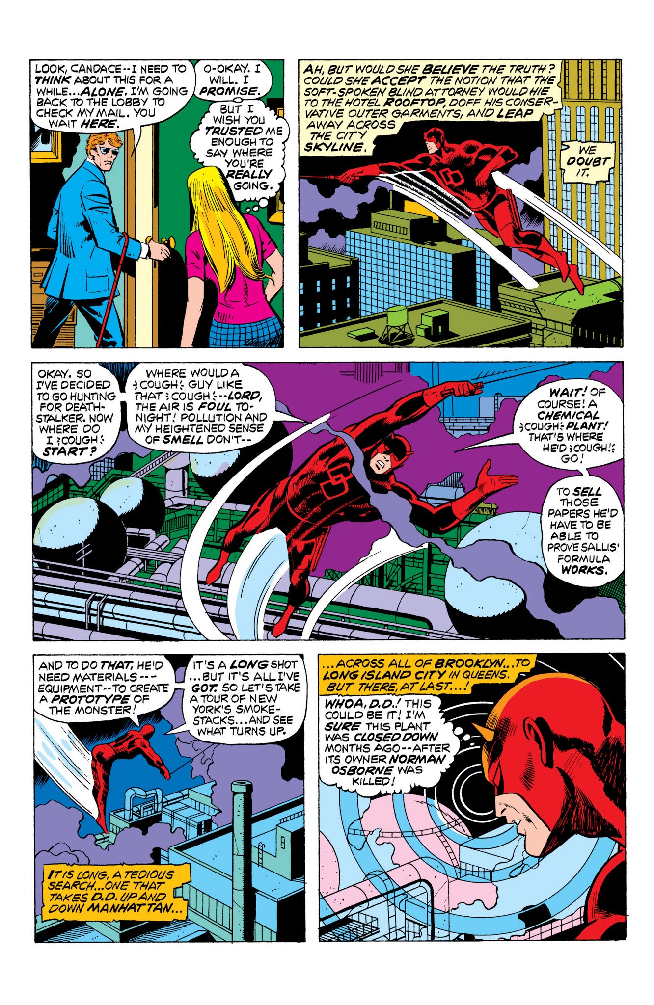Read online Marvel Masterworks: Daredevil comic -  Issue # TPB 11 (Part 2) - 72