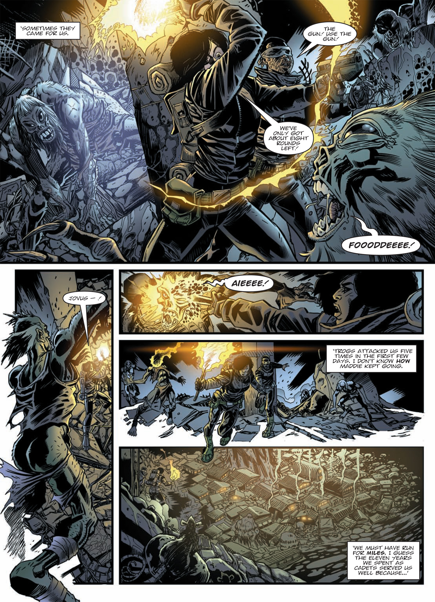 Read online Judge Dredd: Day of Chaos: Fallout comic -  Issue # TPB (Part 2) - 47