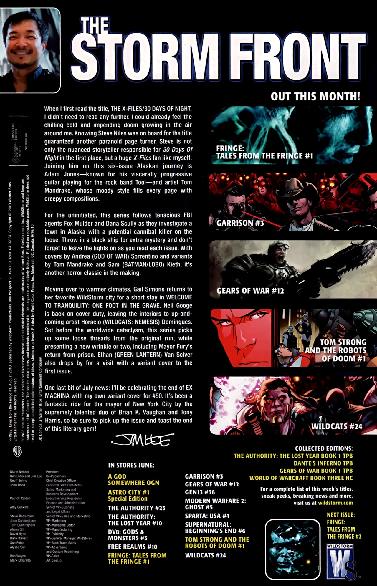Read online Fringe: Tales from the Fringe comic -  Issue #1 - 24