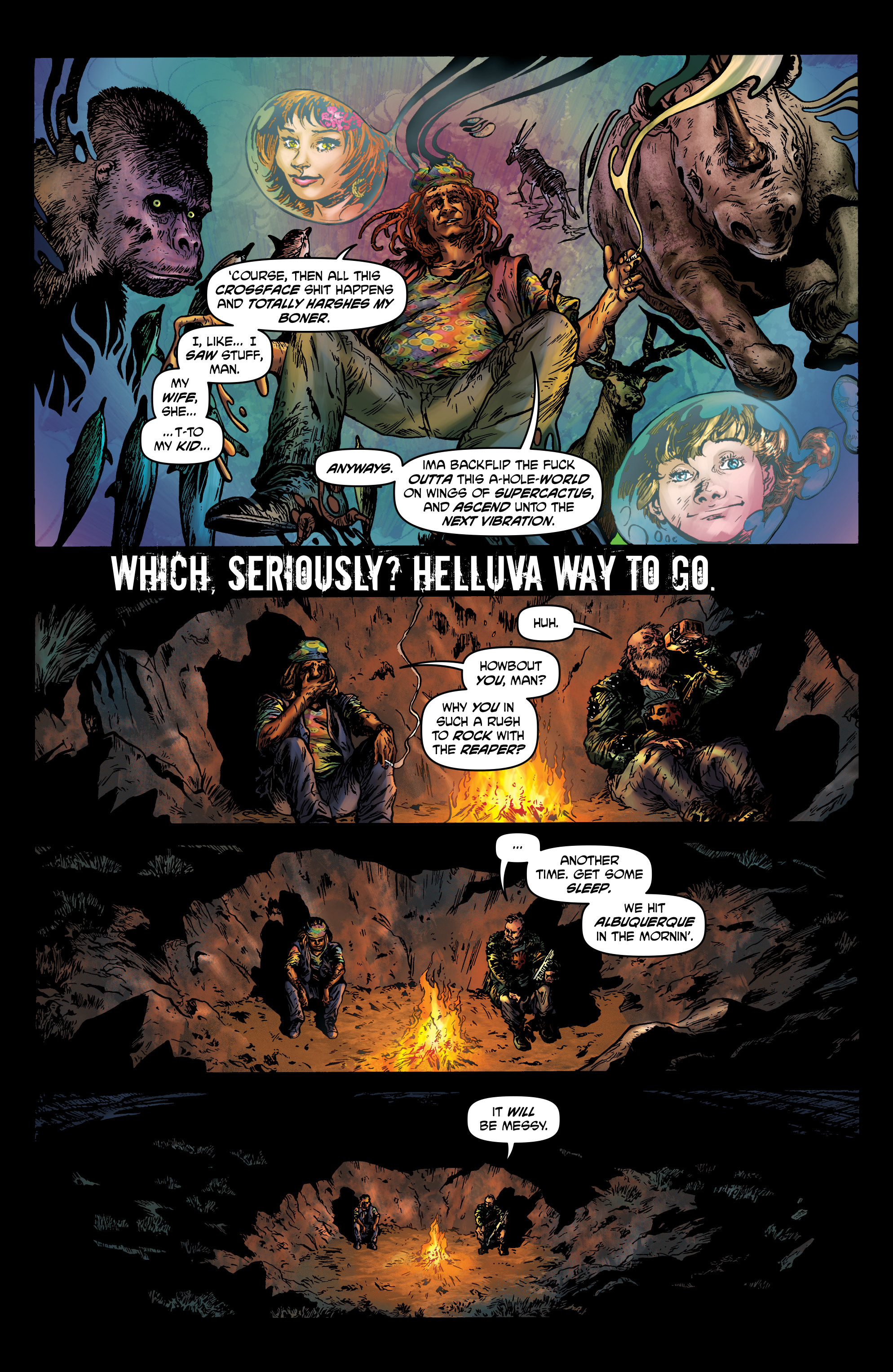 Read online Crossed: Badlands comic -  Issue #37 - 10