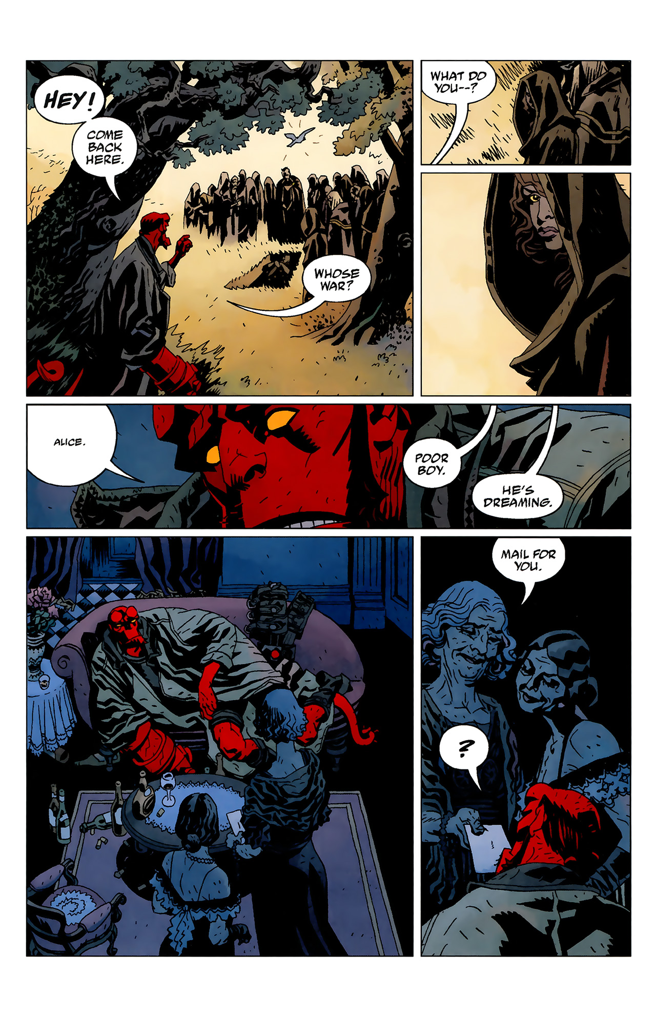 Read online Hellboy: The Wild Hunt comic -  Issue #1 - 8