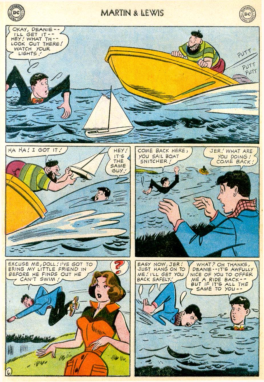 Read online The Adventures of Dean Martin and Jerry Lewis comic -  Issue #40 - 8