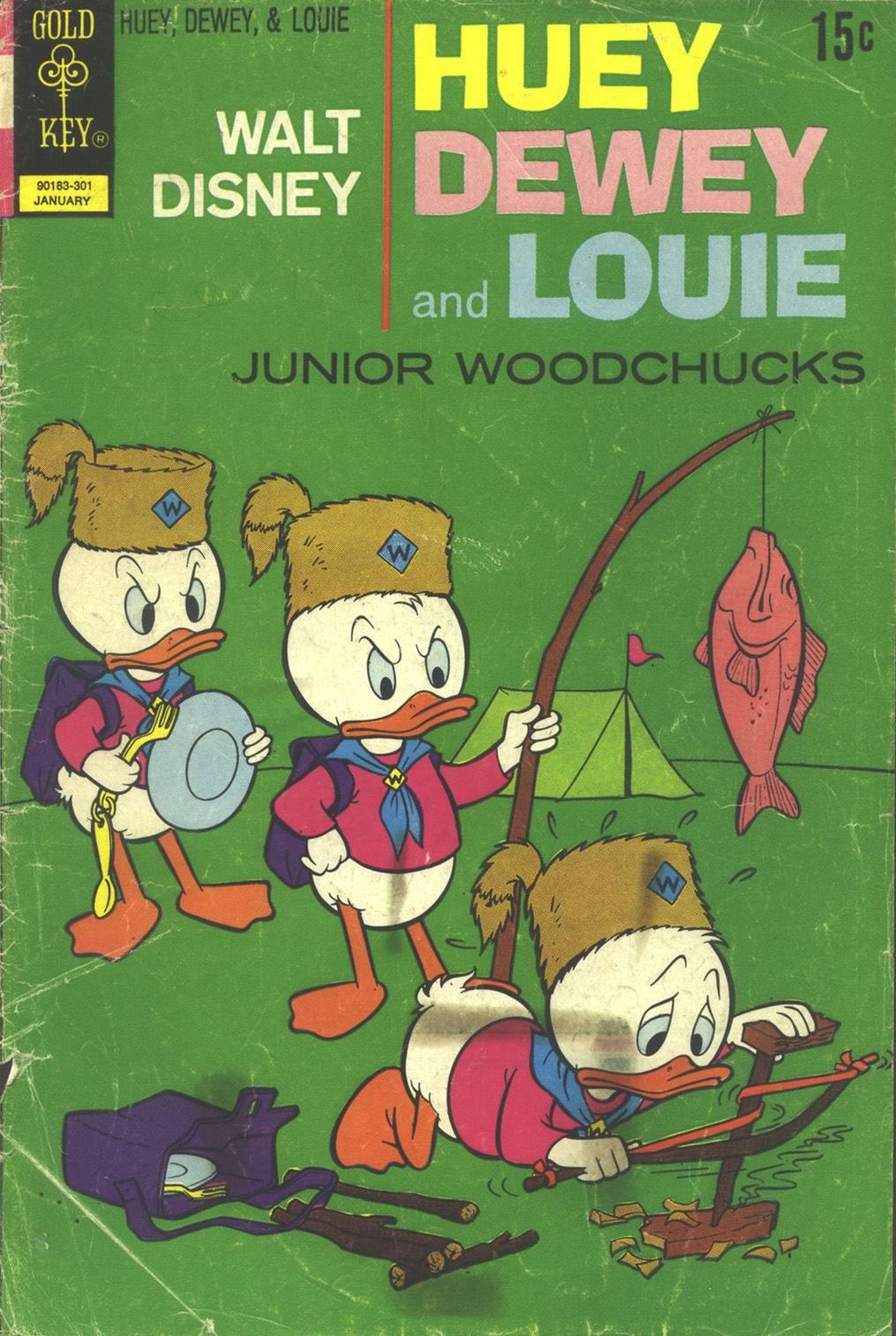 Read online Huey, Dewey, and Louie Junior Woodchucks comic -  Issue #18 - 1