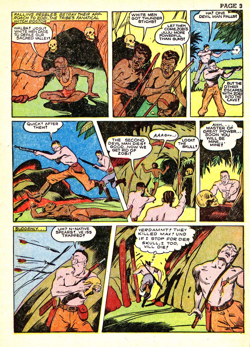 Read online Sheena, Queen of the Jungle (1942) comic -  Issue #3 - 6