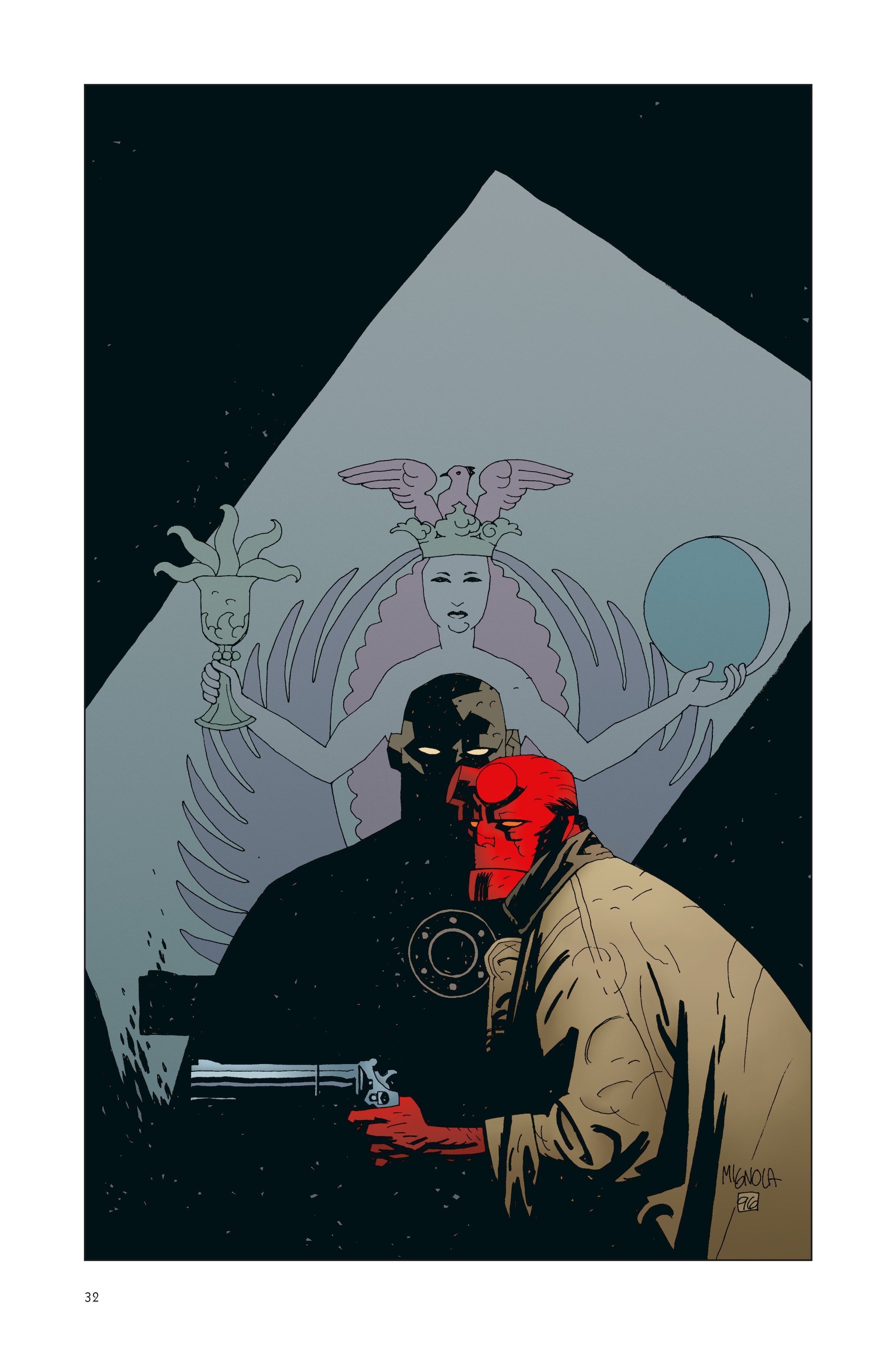Read online Hellboy: 25 Years of Covers comic -  Issue # TPB (Part 1) - 34