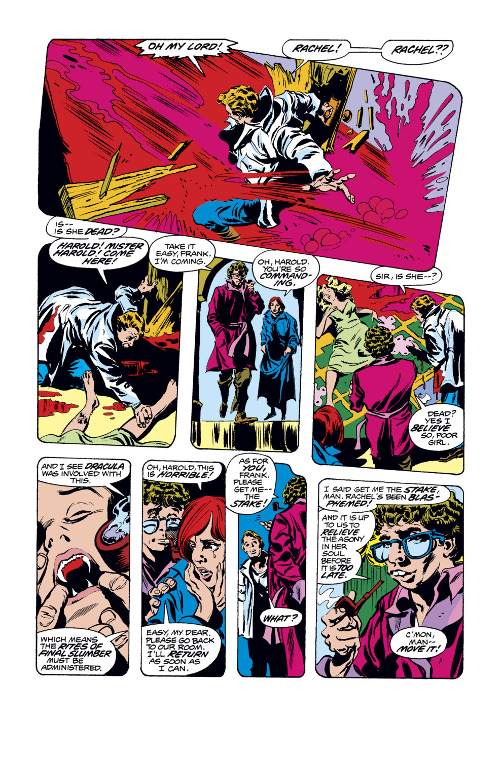 Read online Tomb of Dracula (1972) comic -  Issue #56 - 13