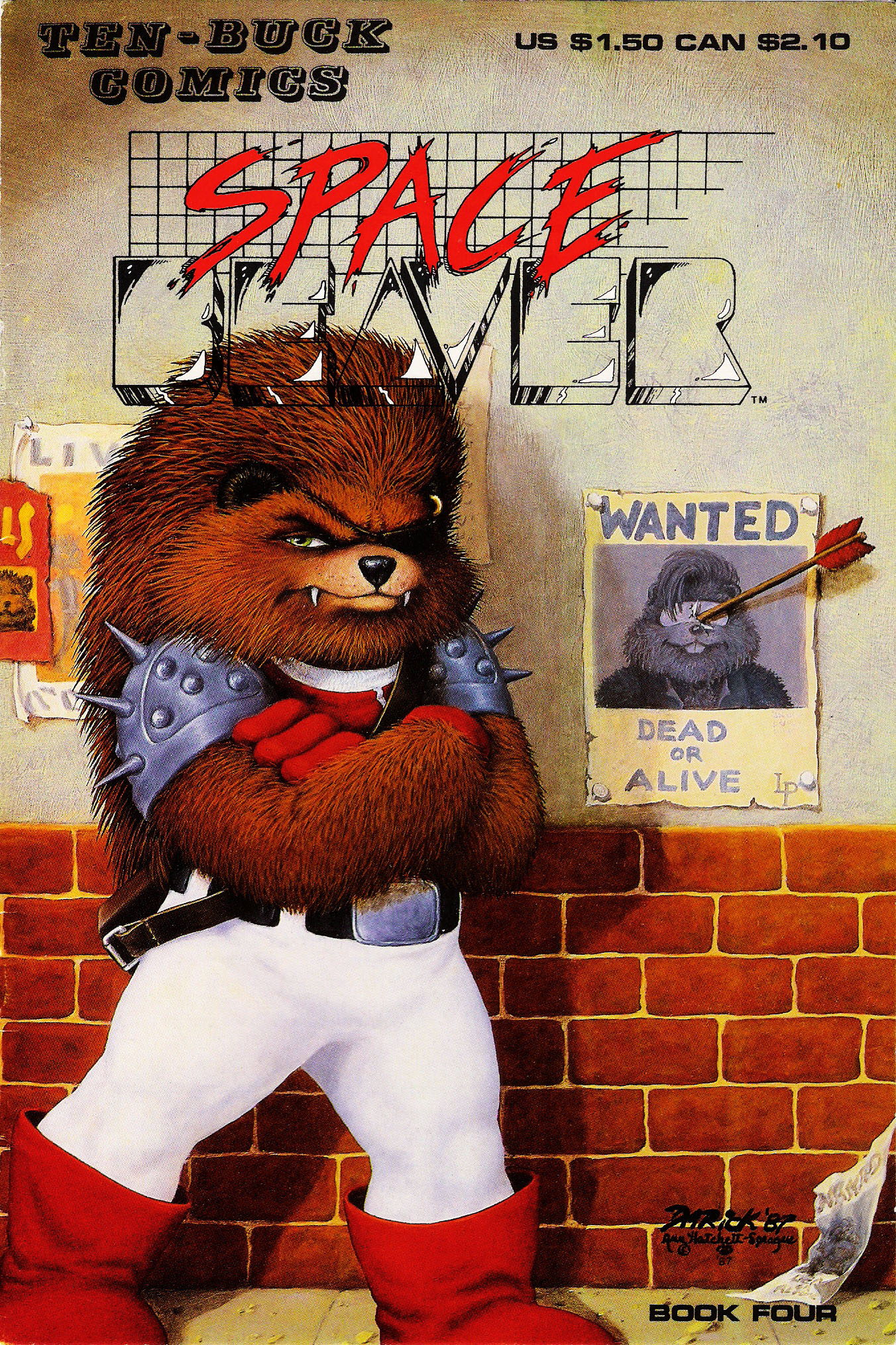 Read online Space Beaver comic -  Issue #4 - 1