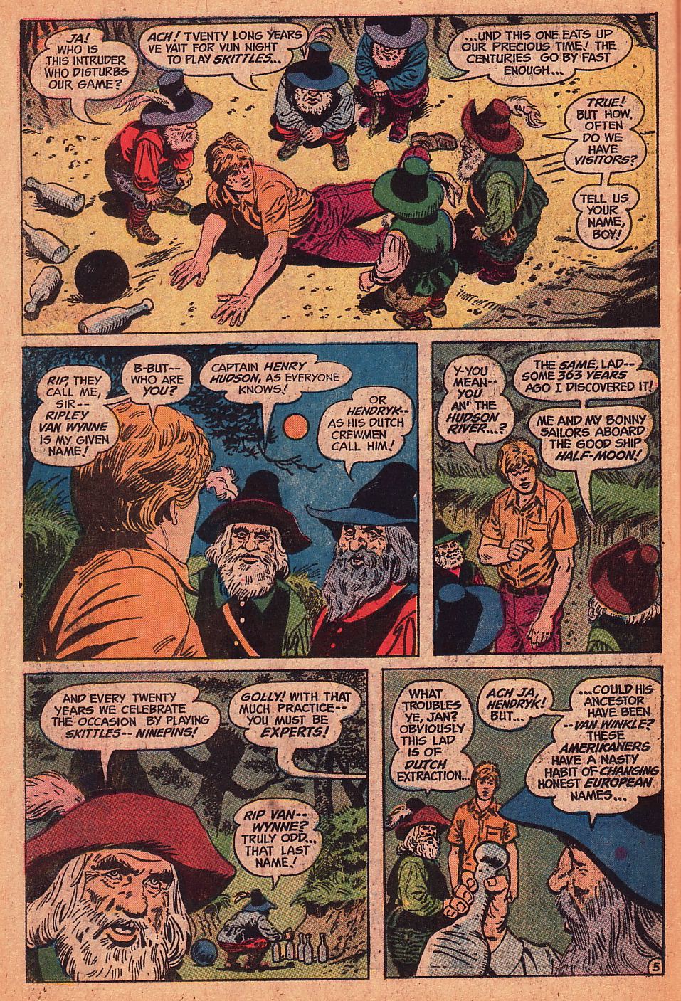 Read online Strange Sports Stories (1973) comic -  Issue #1 - 19