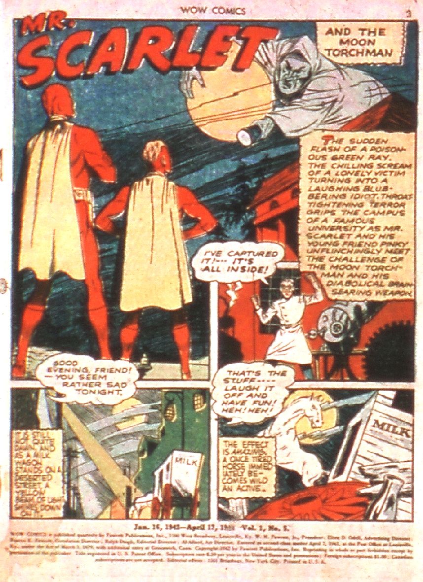 Read online Wow Comics comic -  Issue #5 - 3