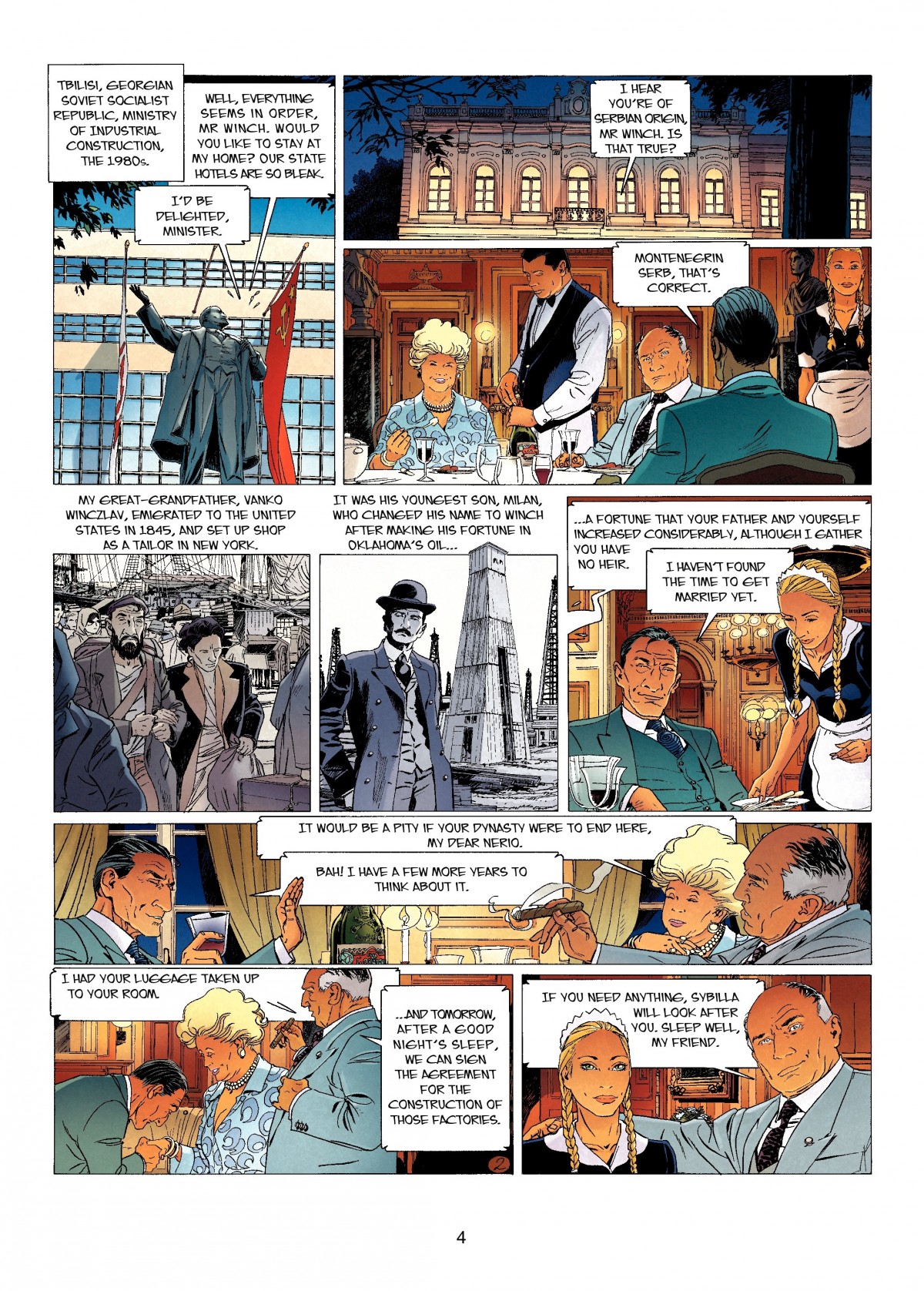 Read online Largo Winch comic -  Issue # TPB 14 - 4