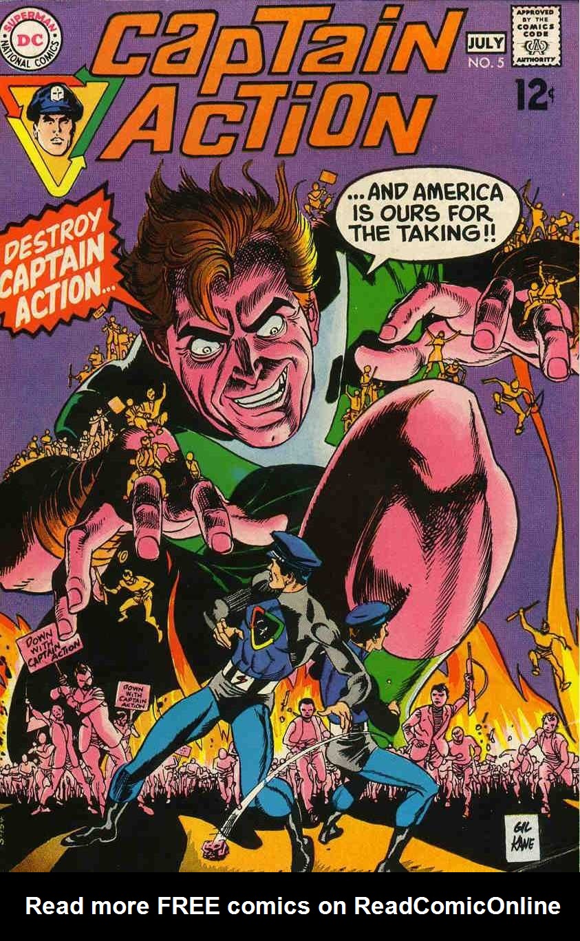 Read online Captain Action comic -  Issue #5 - 1