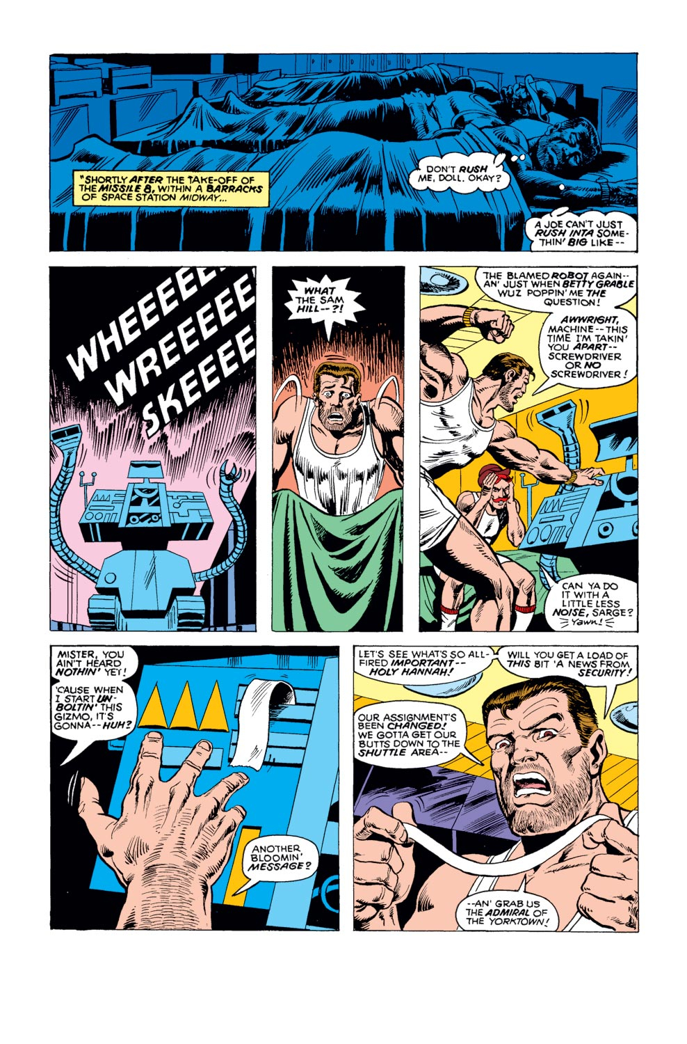 Read online What If? (1977) comic -  Issue #14 - Sgt. Fury had Fought WWII in Outer Space - 23
