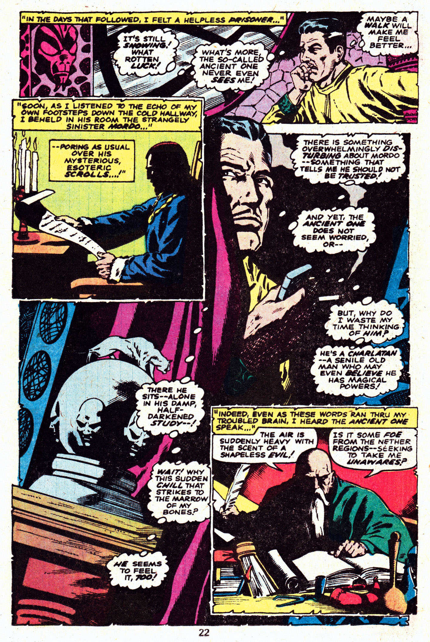 Read online Doctor Strange (1974) comic -  Issue #21 - 24