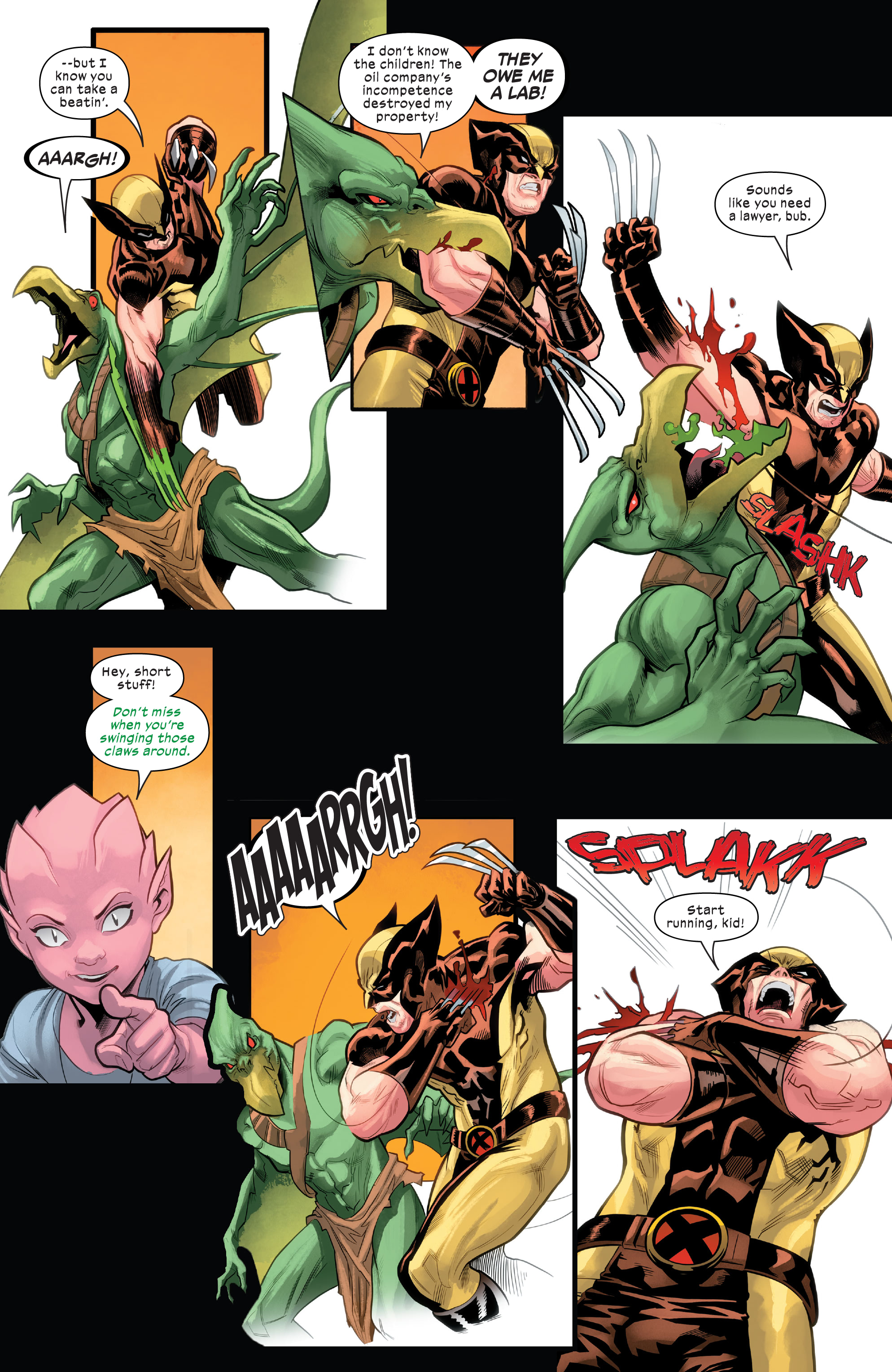Read online X-Men Unlimited: X-Men Green comic -  Issue #2 - 27