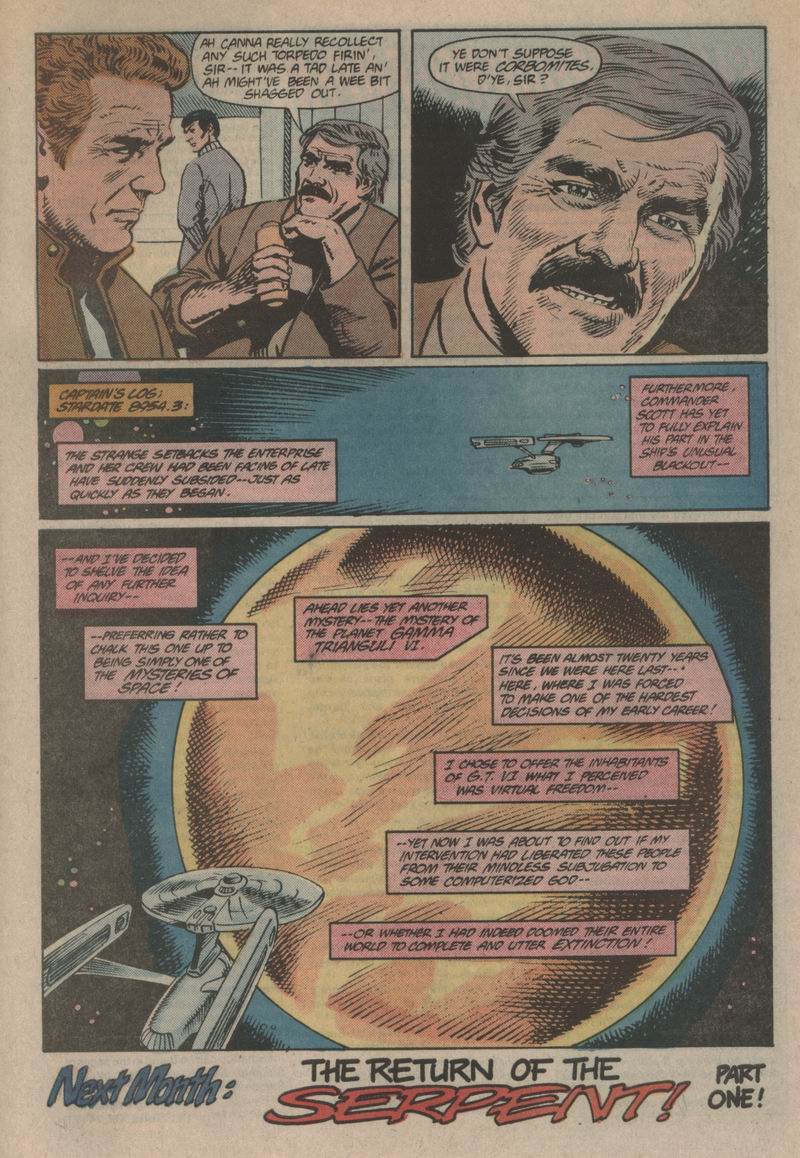 Read online Star Trek (1984) comic -  Issue #42 - 23
