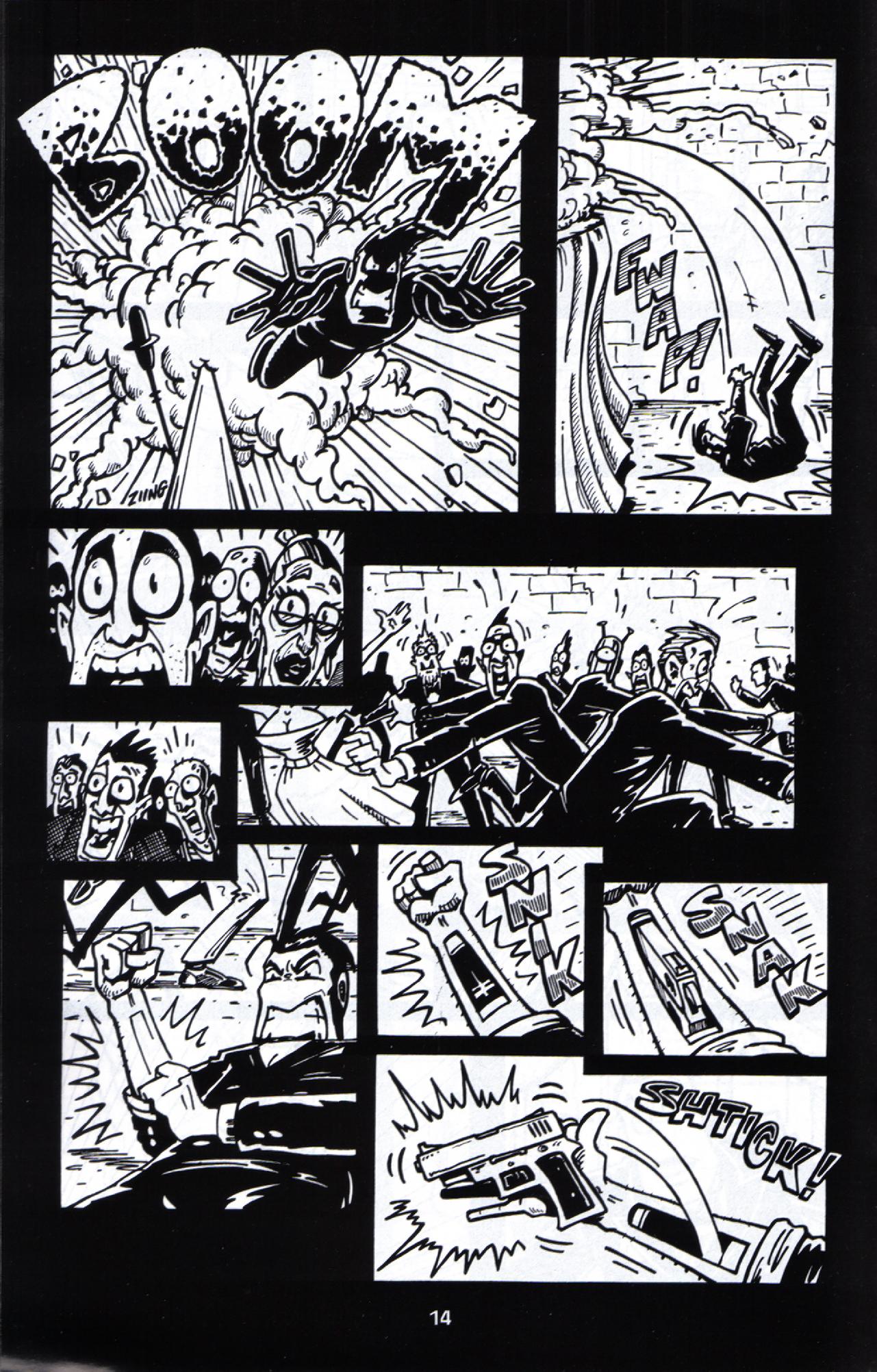 Read online La Cosa Nostroid comic -  Issue #6 - 16