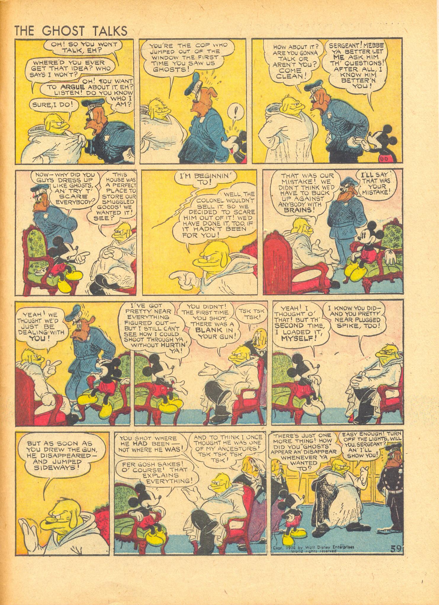 Read online Walt Disney's Comics and Stories comic -  Issue #4 - 61