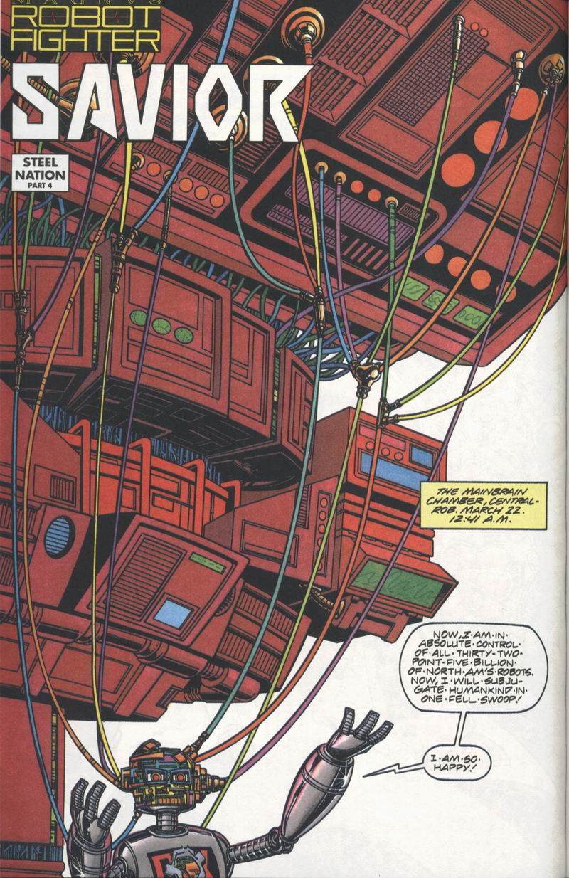 Read online Magnus Robot Fighter (1991) comic -  Issue #4 - 2