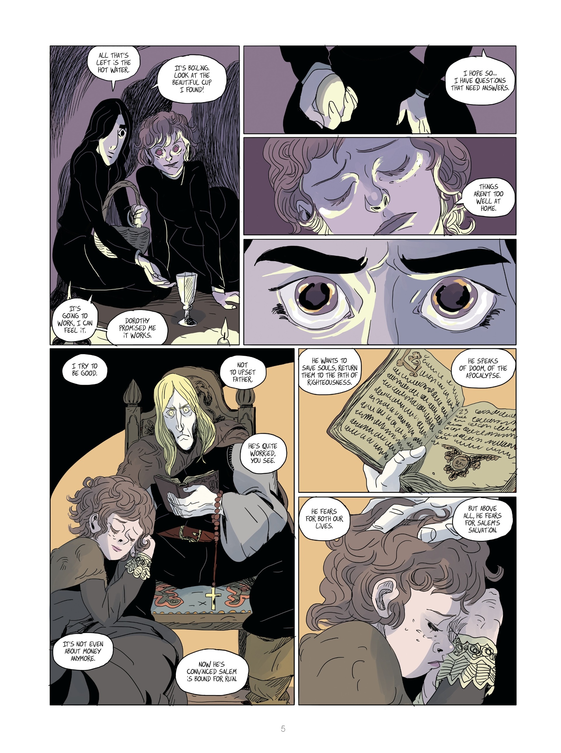 Read online The Daughters of Salem comic -  Issue # TPB 2 - 7
