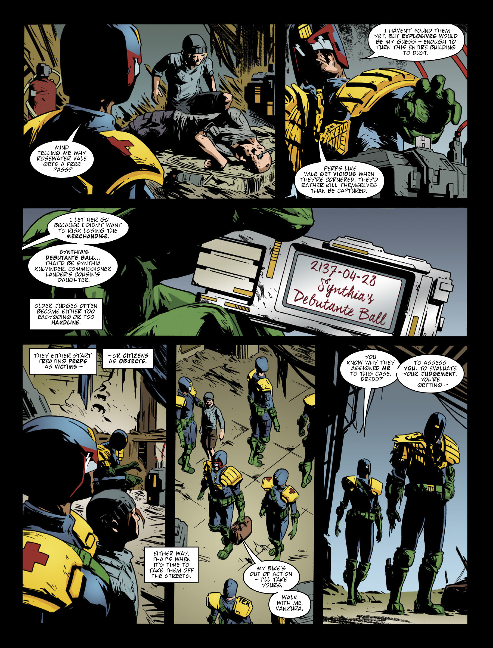 Read online 2000 AD comic -  Issue #2258 - 7