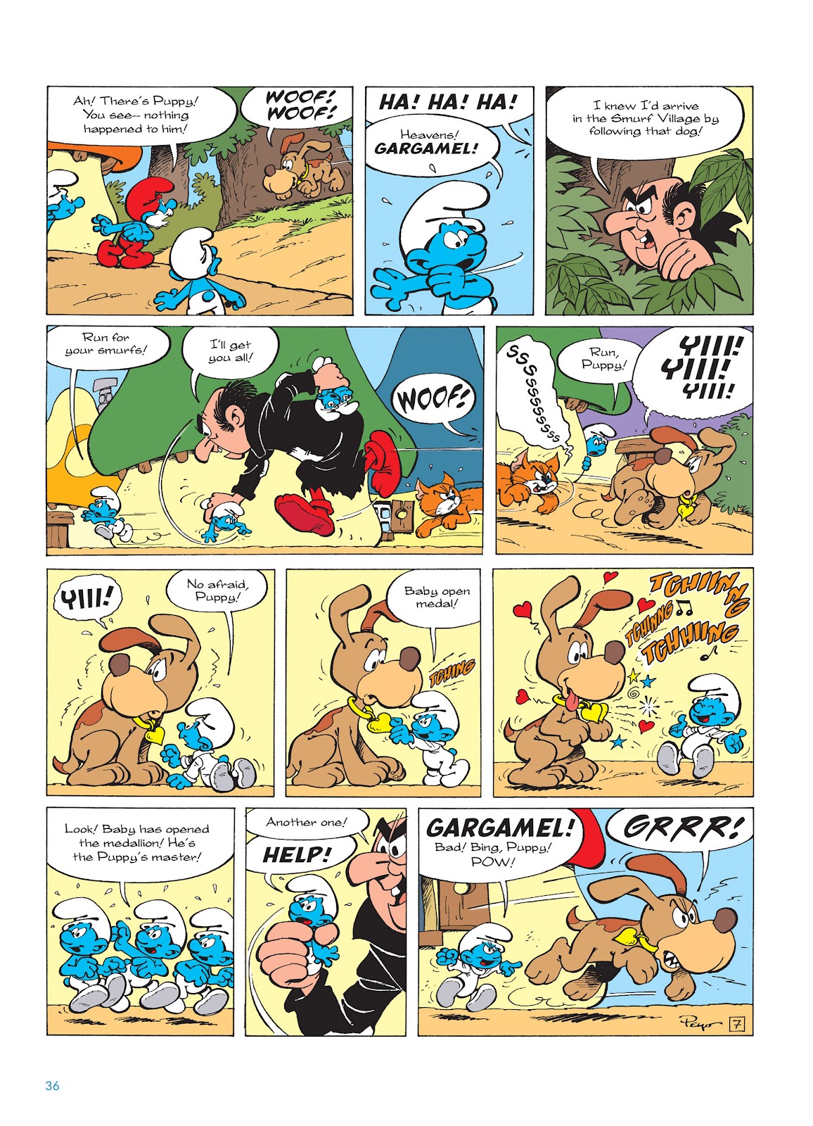 Read online The Smurfs comic -  Issue #15 - 37