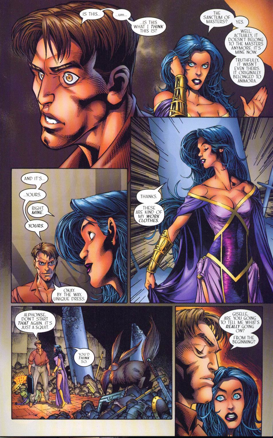 Read online Mystic comic -  Issue #15 - 16