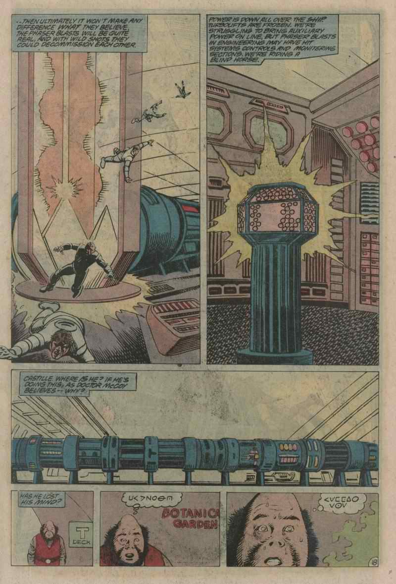 Read online Star Trek (1984) comic -  Issue #51 - 19