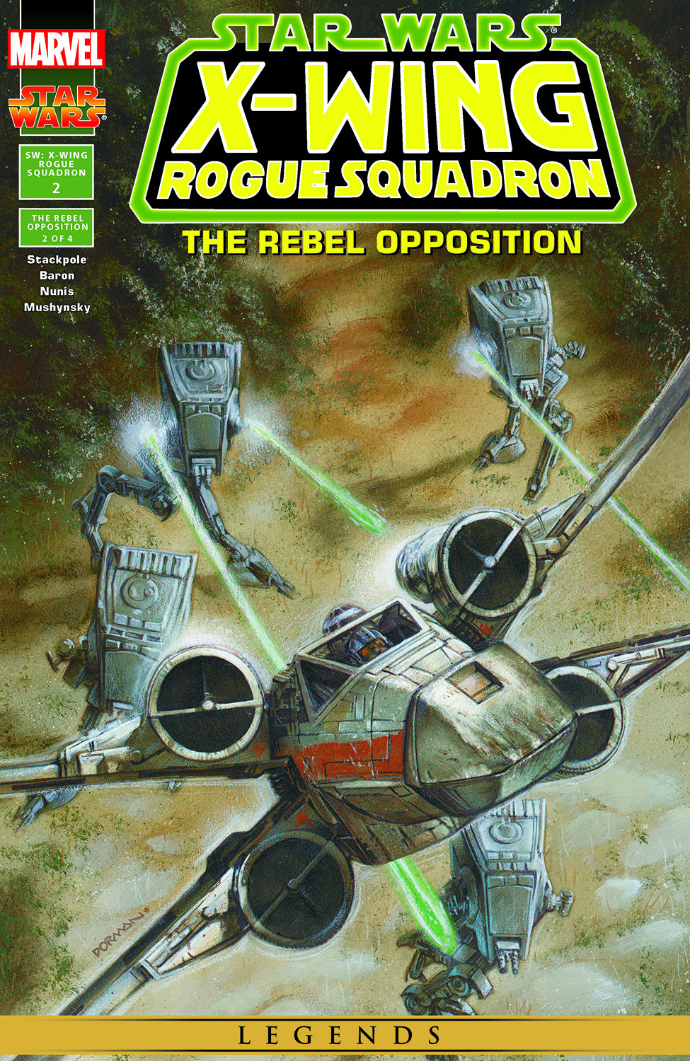 Read online Star Wars: X-Wing Rogue Squadron comic -  Issue #2 - 1