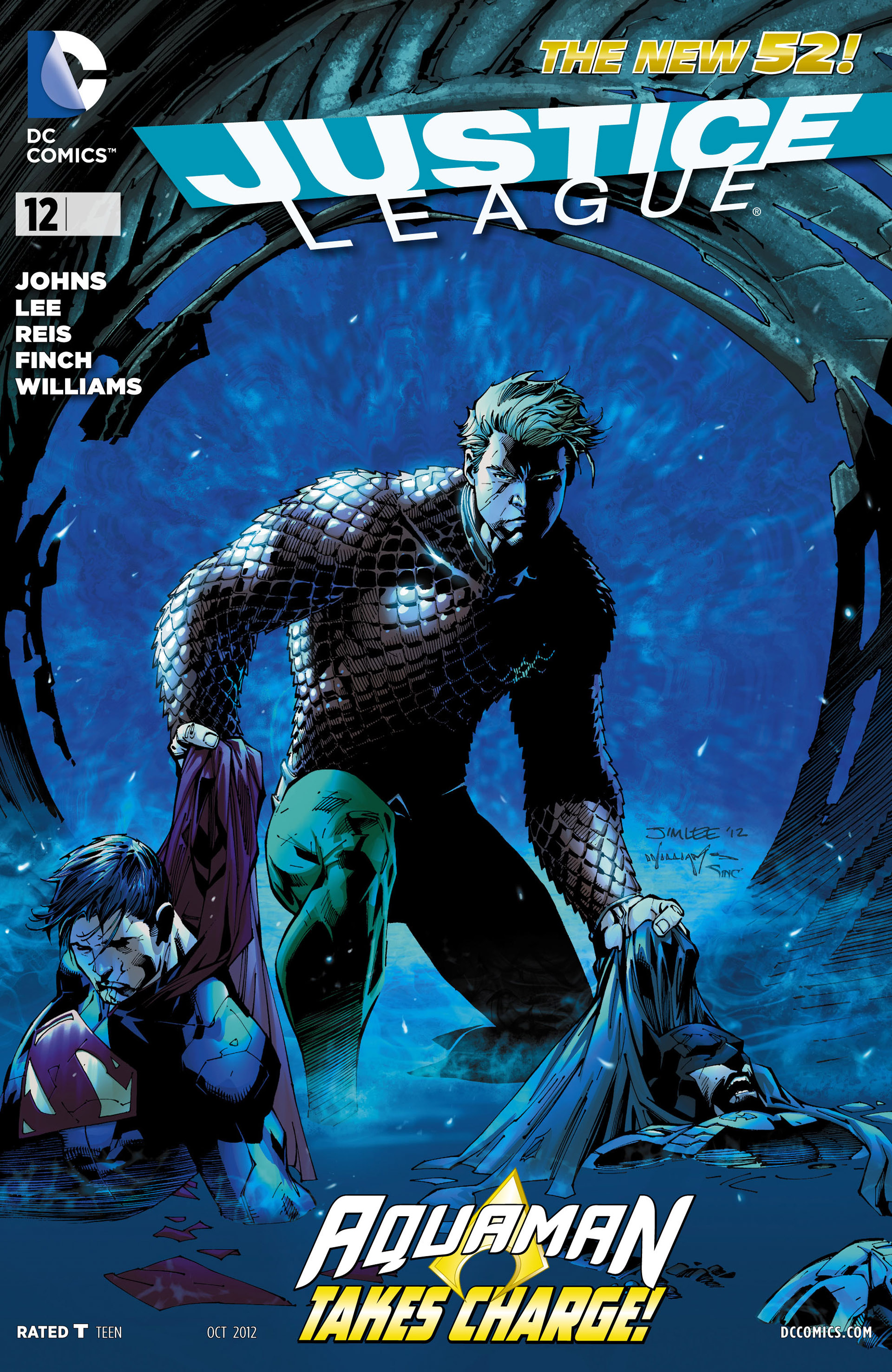 Read online Justice League (2011) comic -  Issue #12 - 32