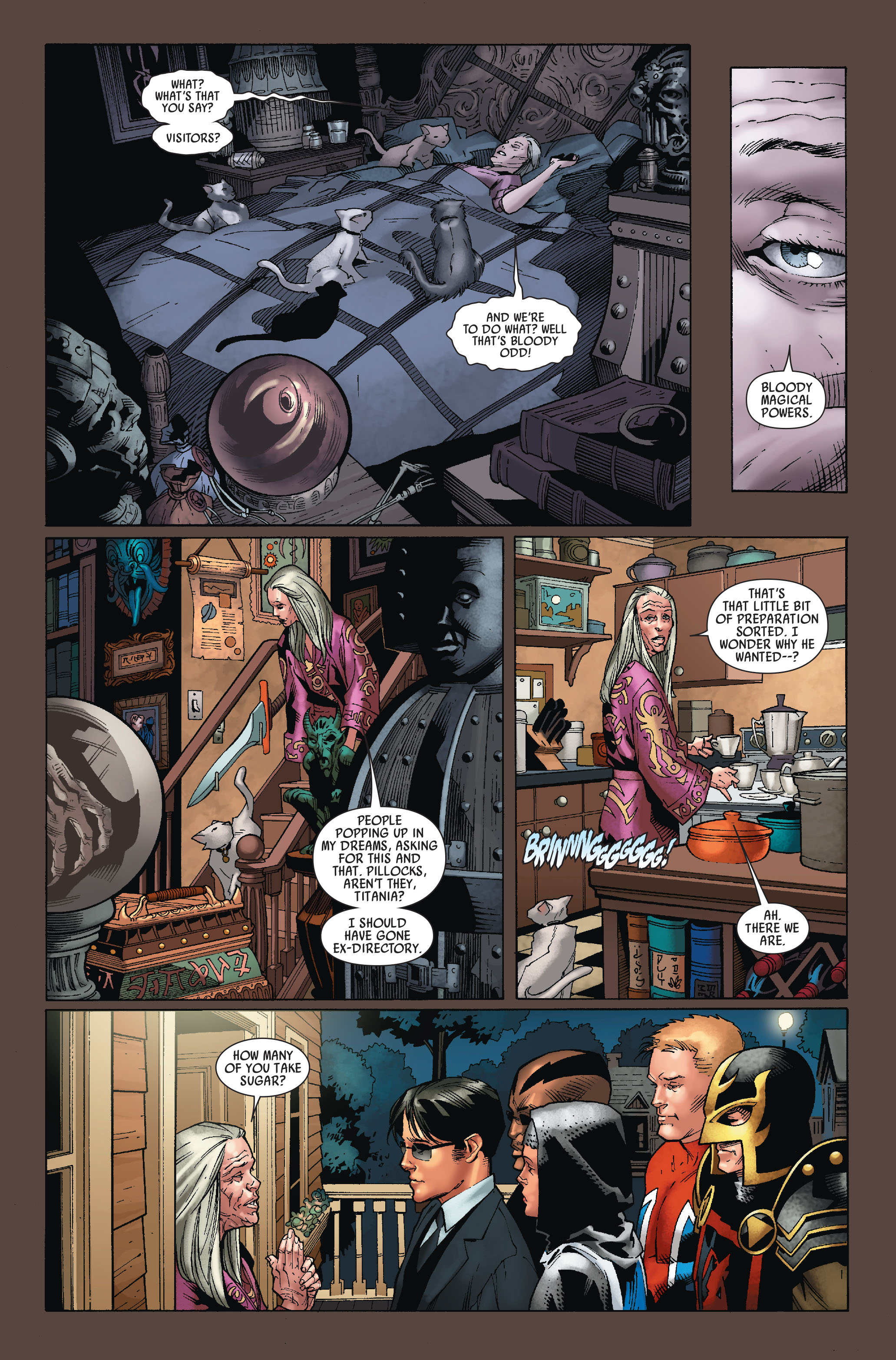 Read online Captain Britain and MI13 comic -  Issue #12 - 14