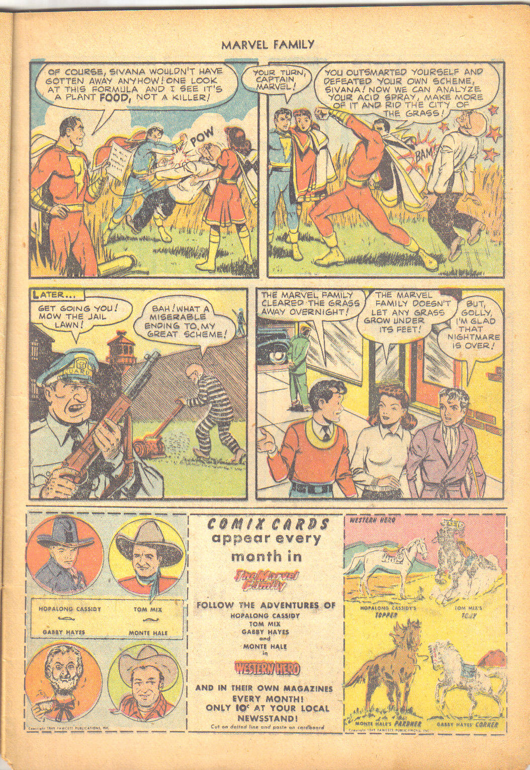 Read online The Marvel Family comic -  Issue #43 - 18