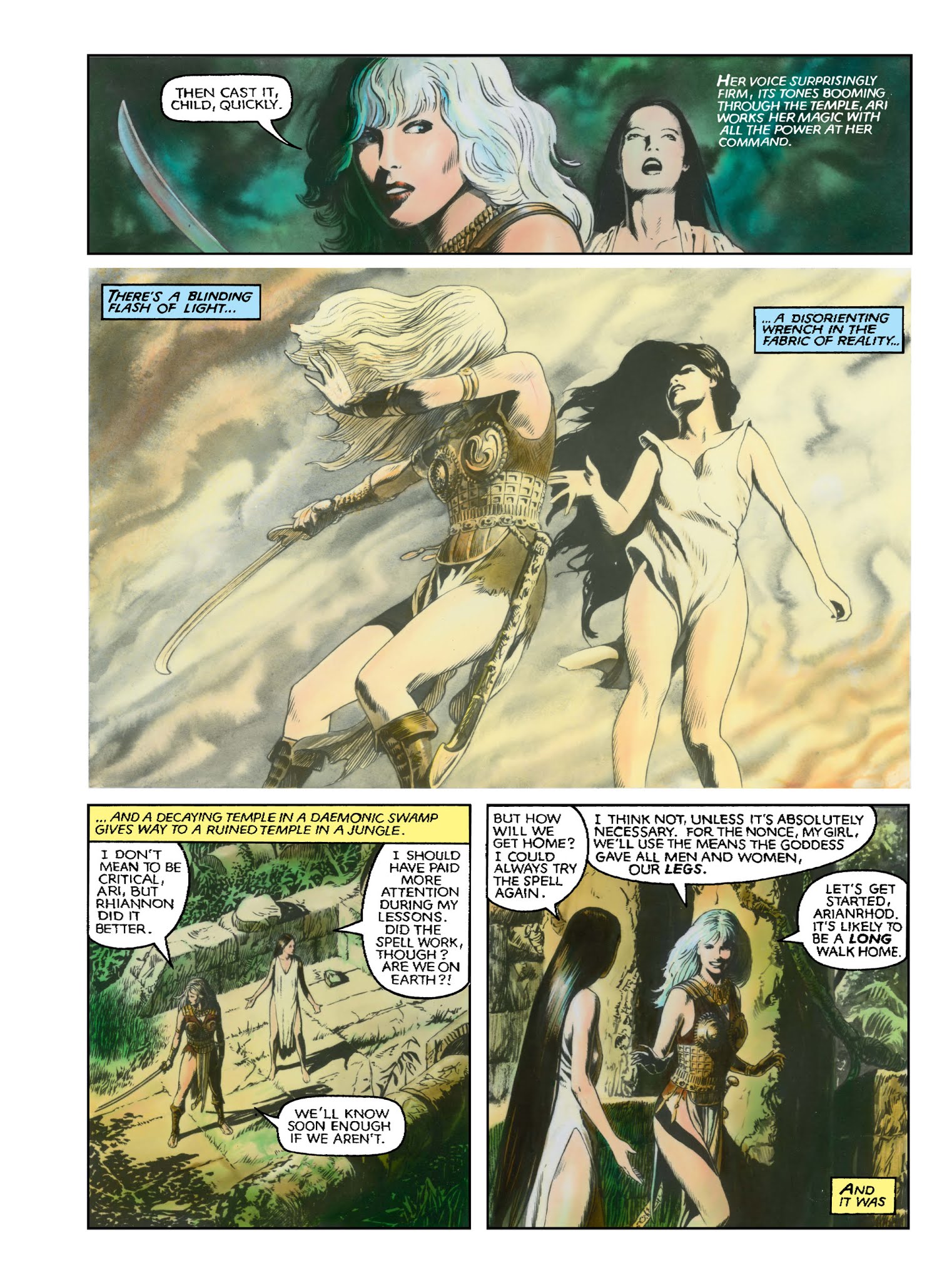 Read online Marada The She-Wolf comic -  Issue # TPB - 54